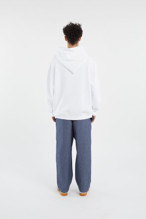 CHAMPION Hoodie Blanc
