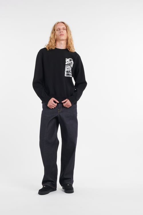 EDWIN Sweatshirt Noir