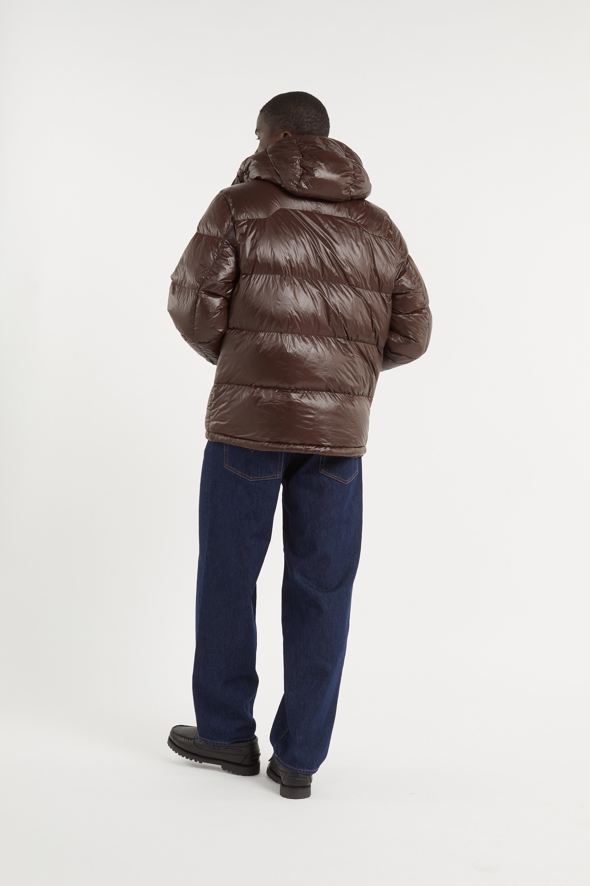 High-neck padded jacket | Brown POLO RALPH LAUREN Men