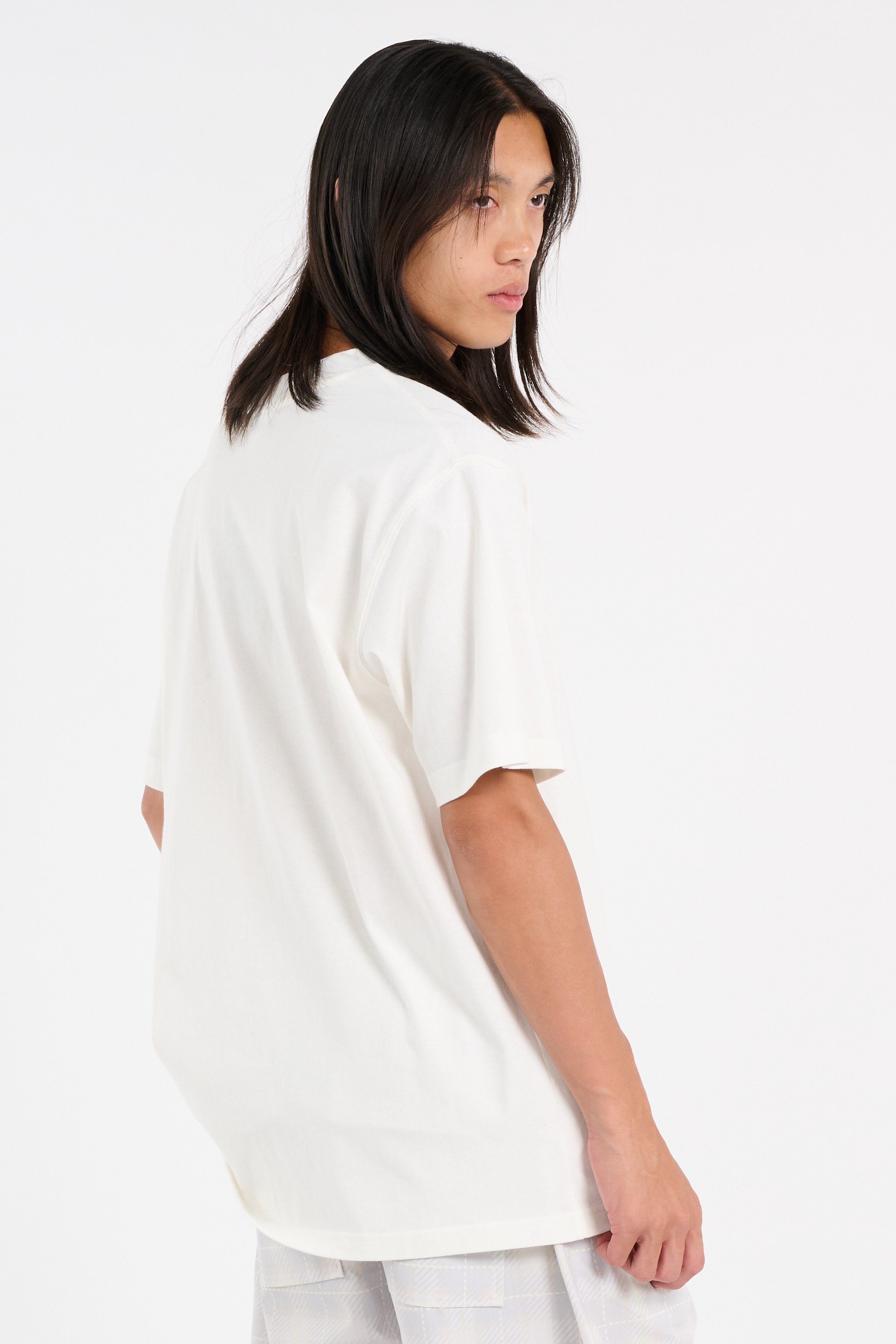 Regular-fit round-neck cotton T-shirt | Beige NEW BALANCE Men
