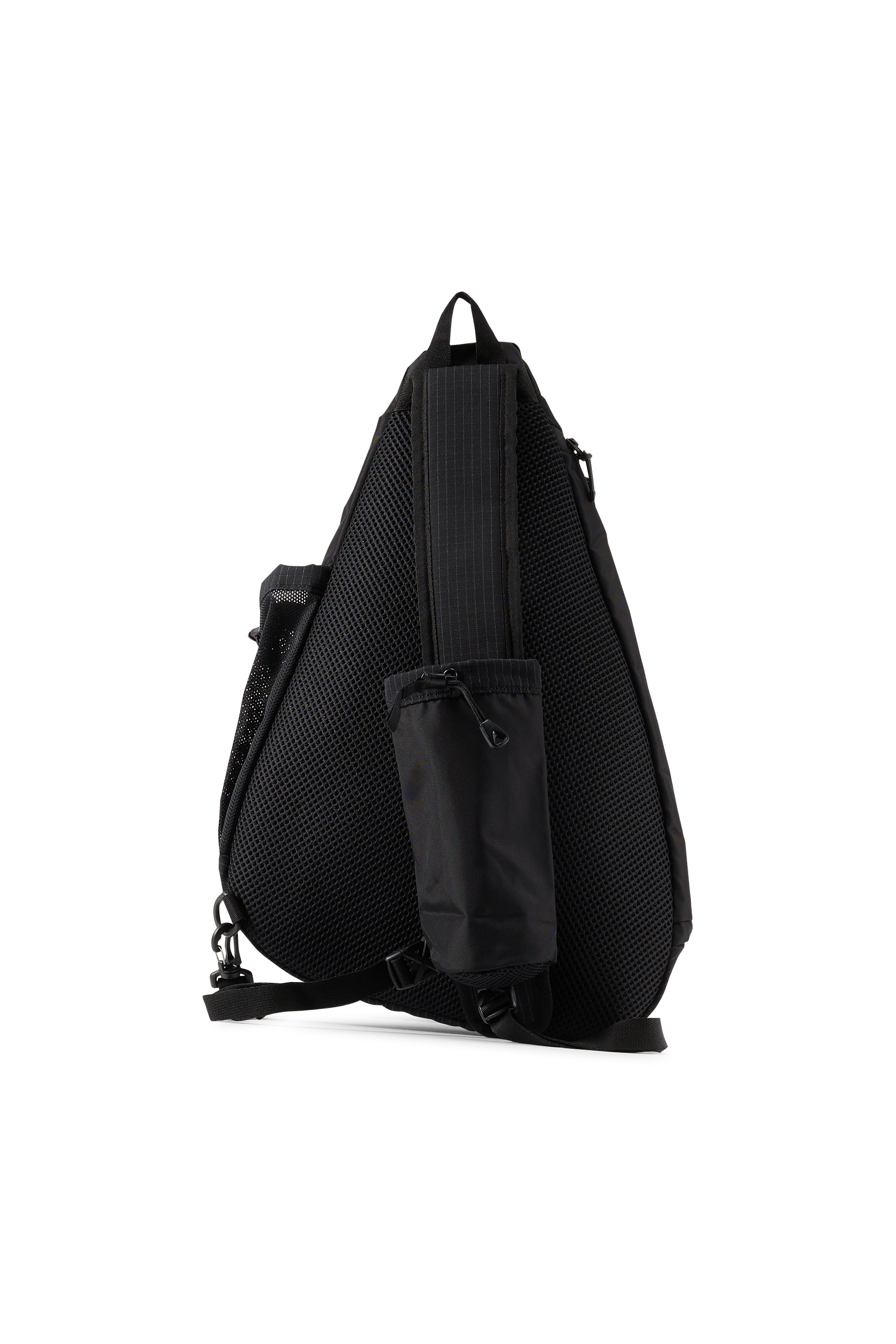 Multi-buckle canvas backpack | Black SNOW PEAK Men