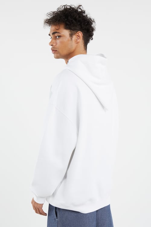 CHAMPION Hoodie Blanc