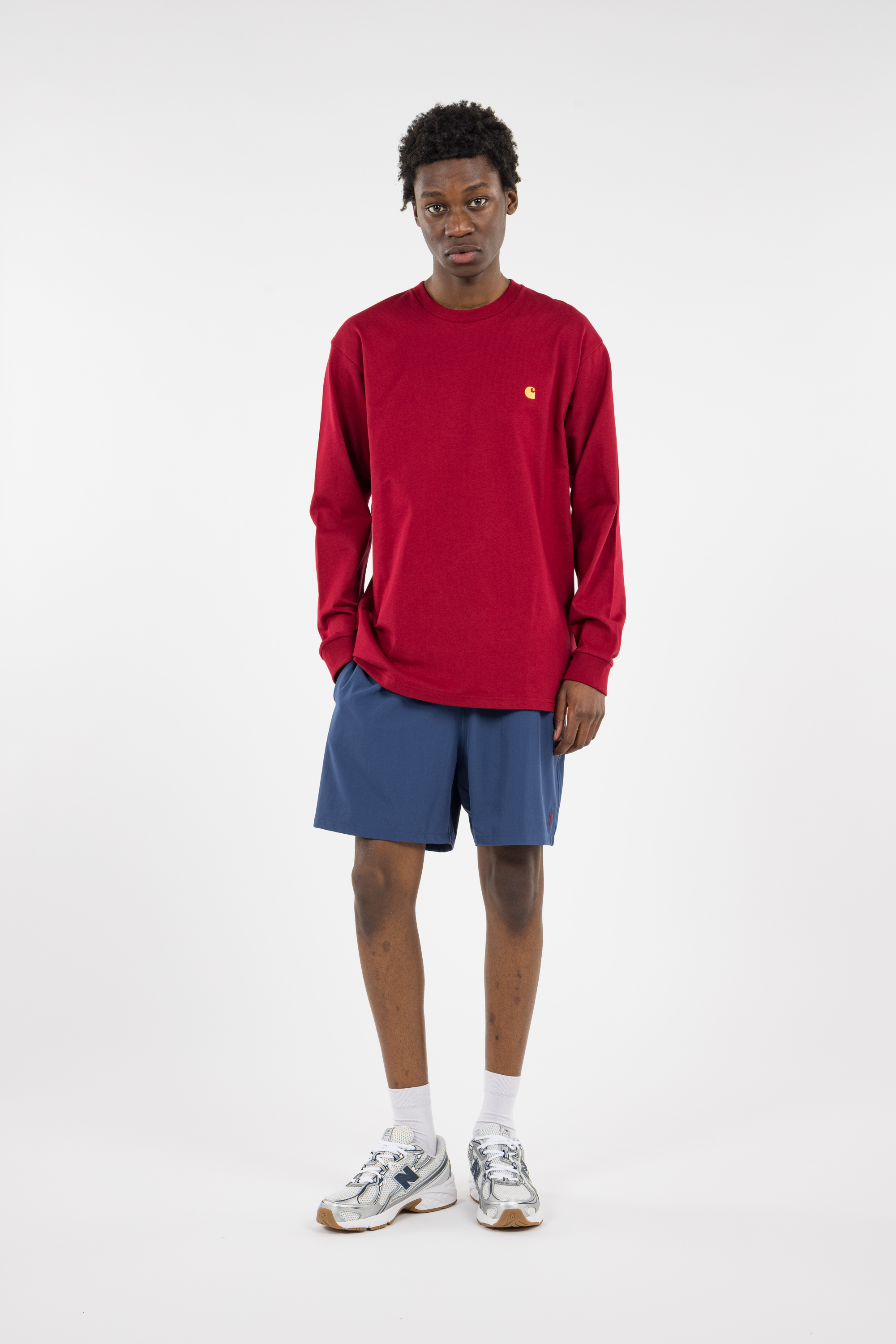 Short de bain Bleu