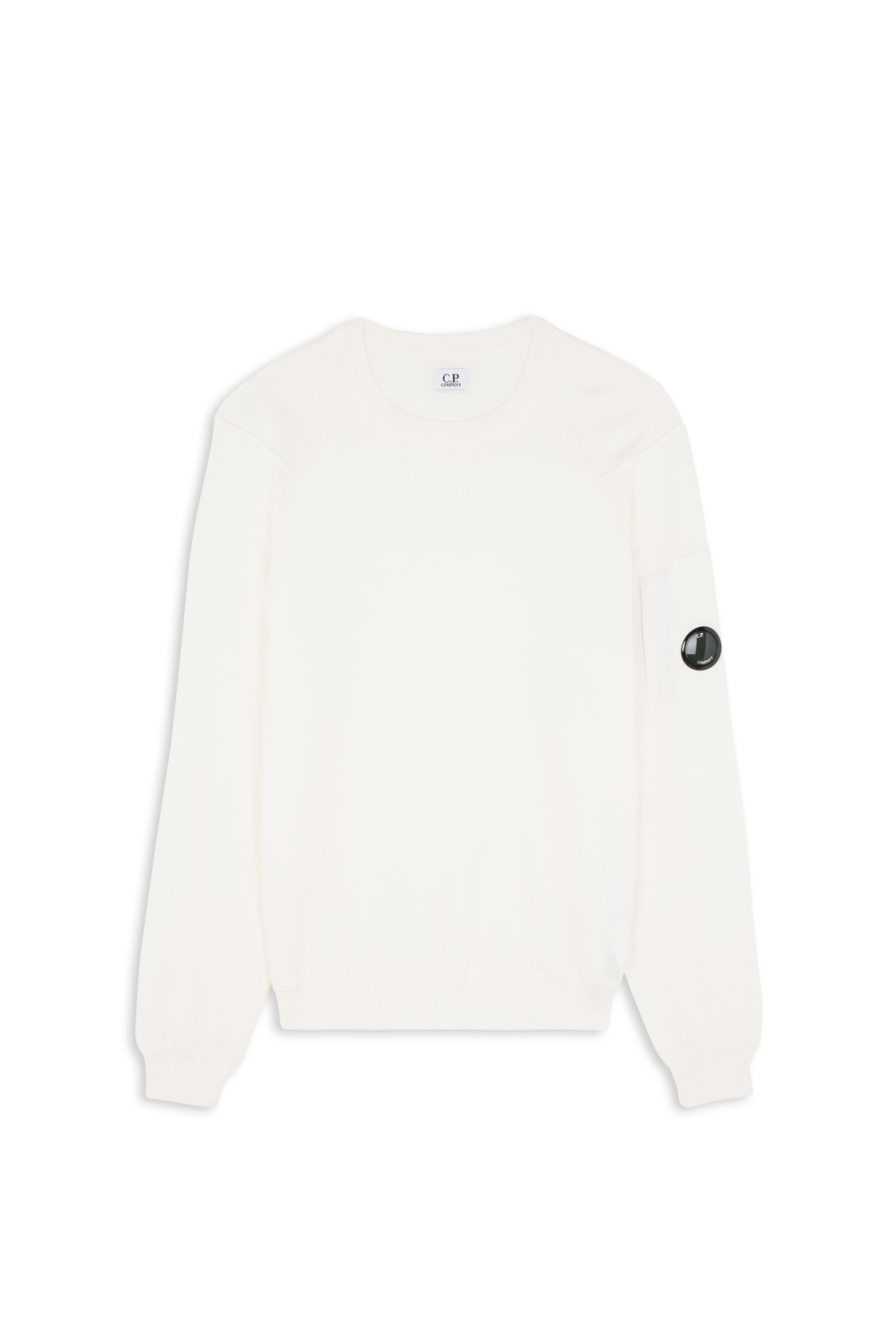 Sweater COTTON SEA ISLAND CREWNECK LENS KNIT Gauze white
