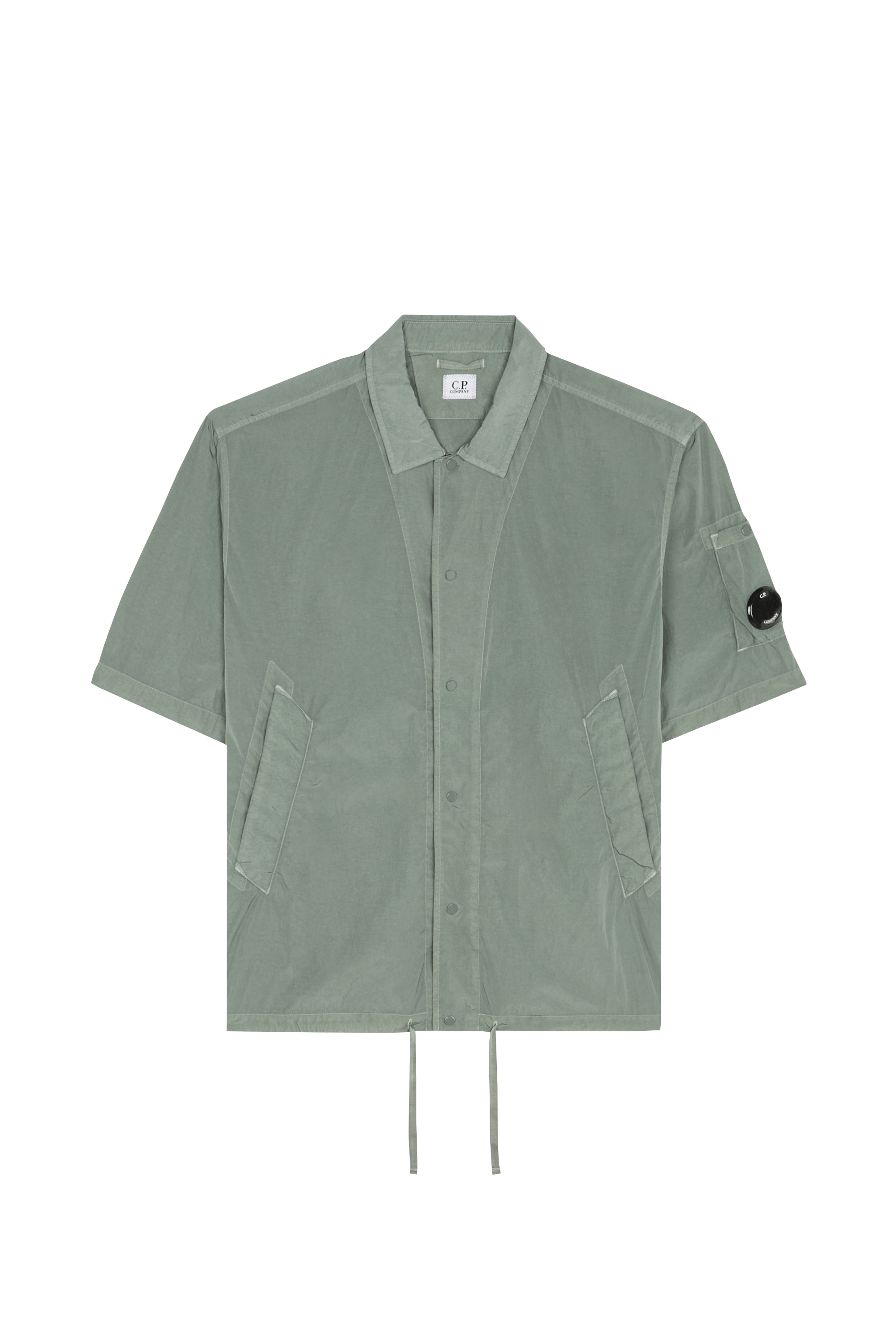 Surchemise CHROME-R SHORT SLEEVE LENS OVERSHIRT Laurel wreat
