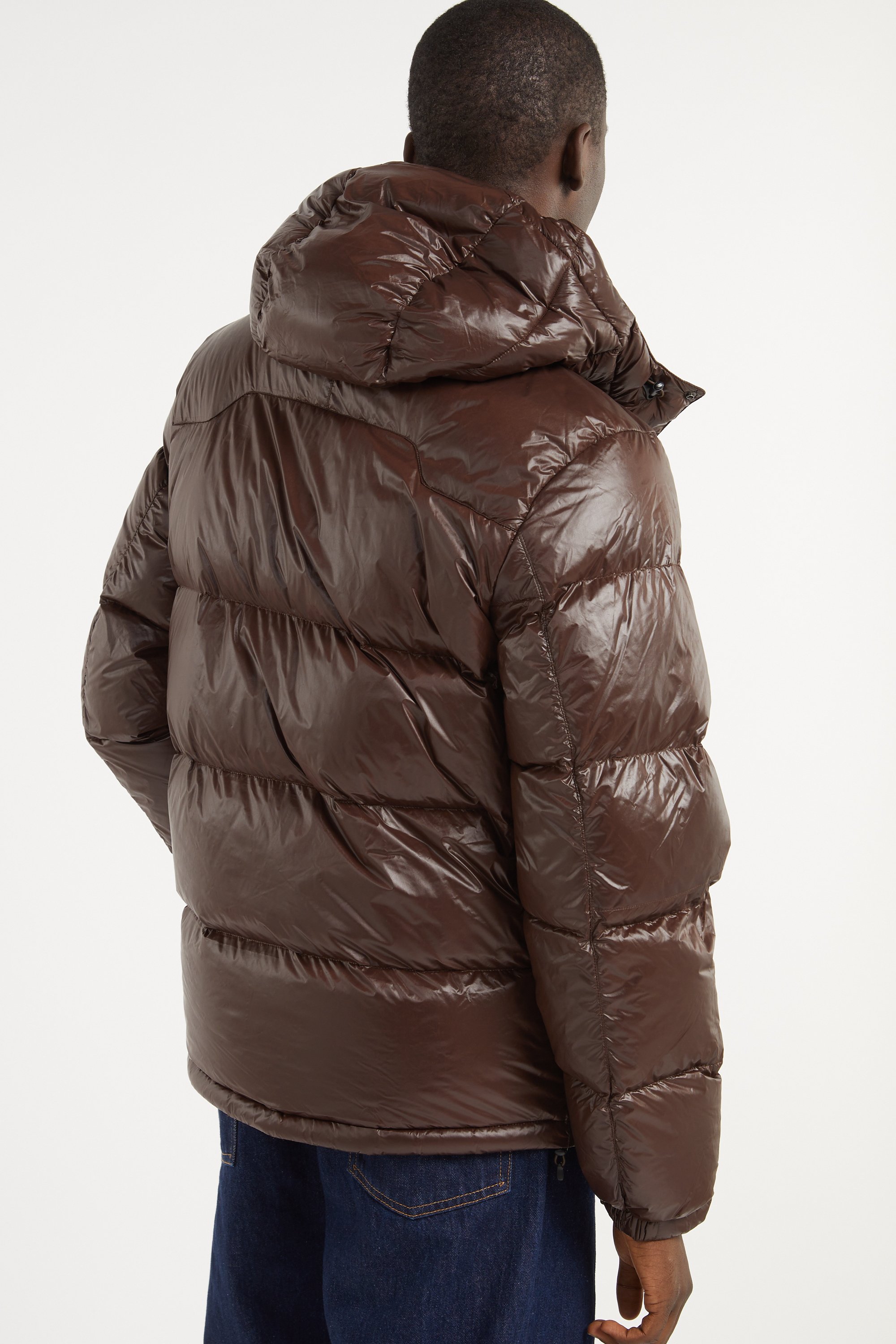 High-neck padded jacket | Brown POLO RALPH LAUREN Men