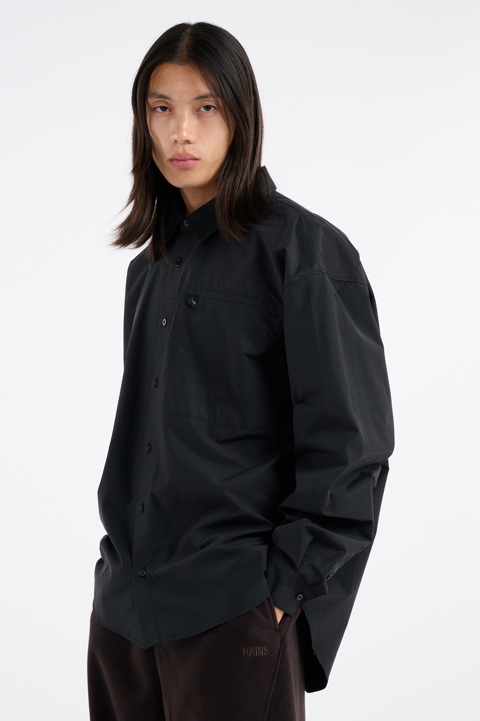 Shirt | Black RAINS Men