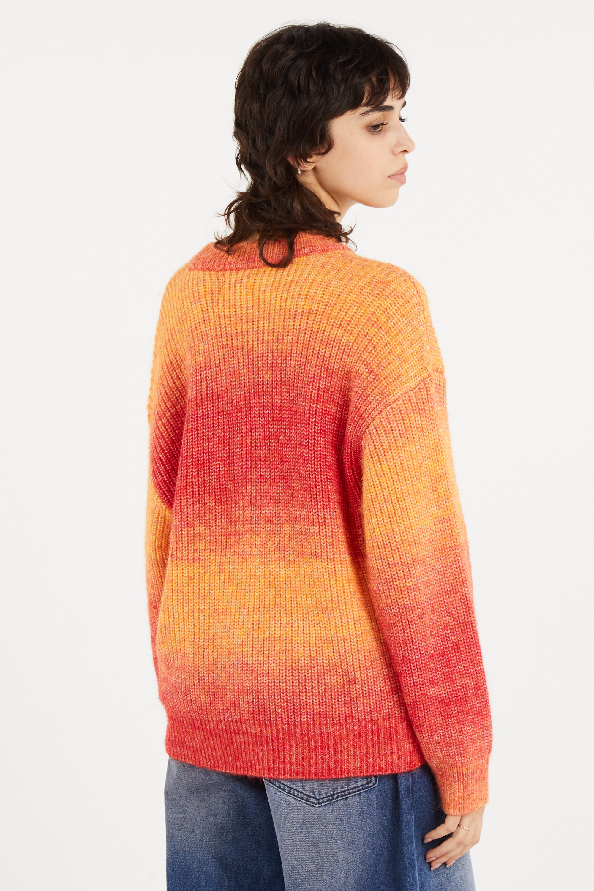 Cardigan | Orange OBEY Women