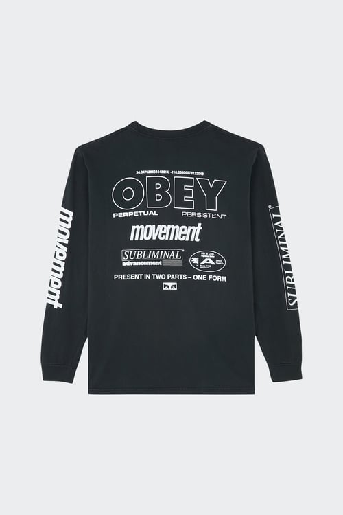 OBEY T-shirt Noir