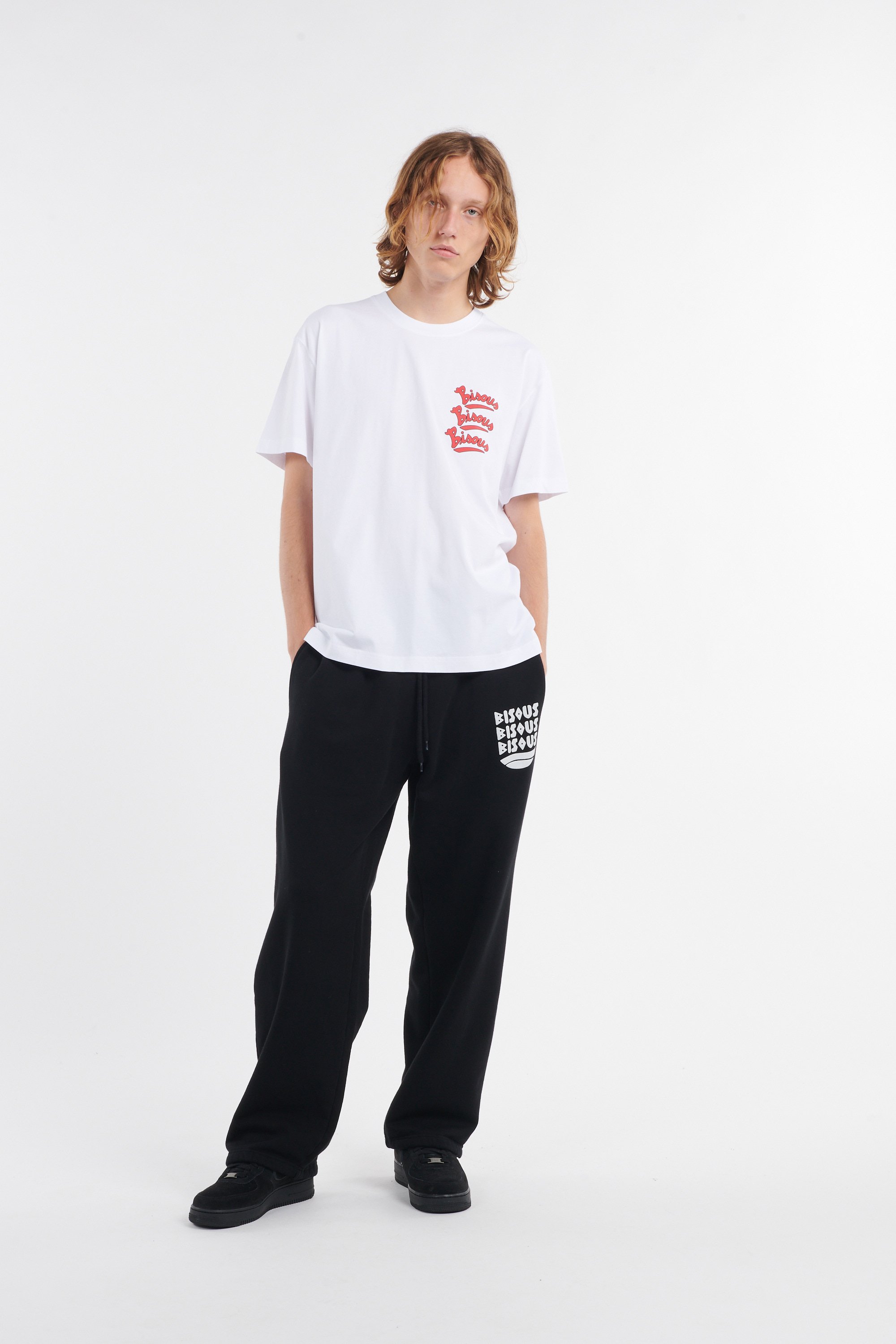 T-shirt | Blanc by BISOUS SKATEBOARDS T-shirt Blanc