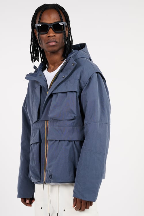 K-WAY Parka Bleu