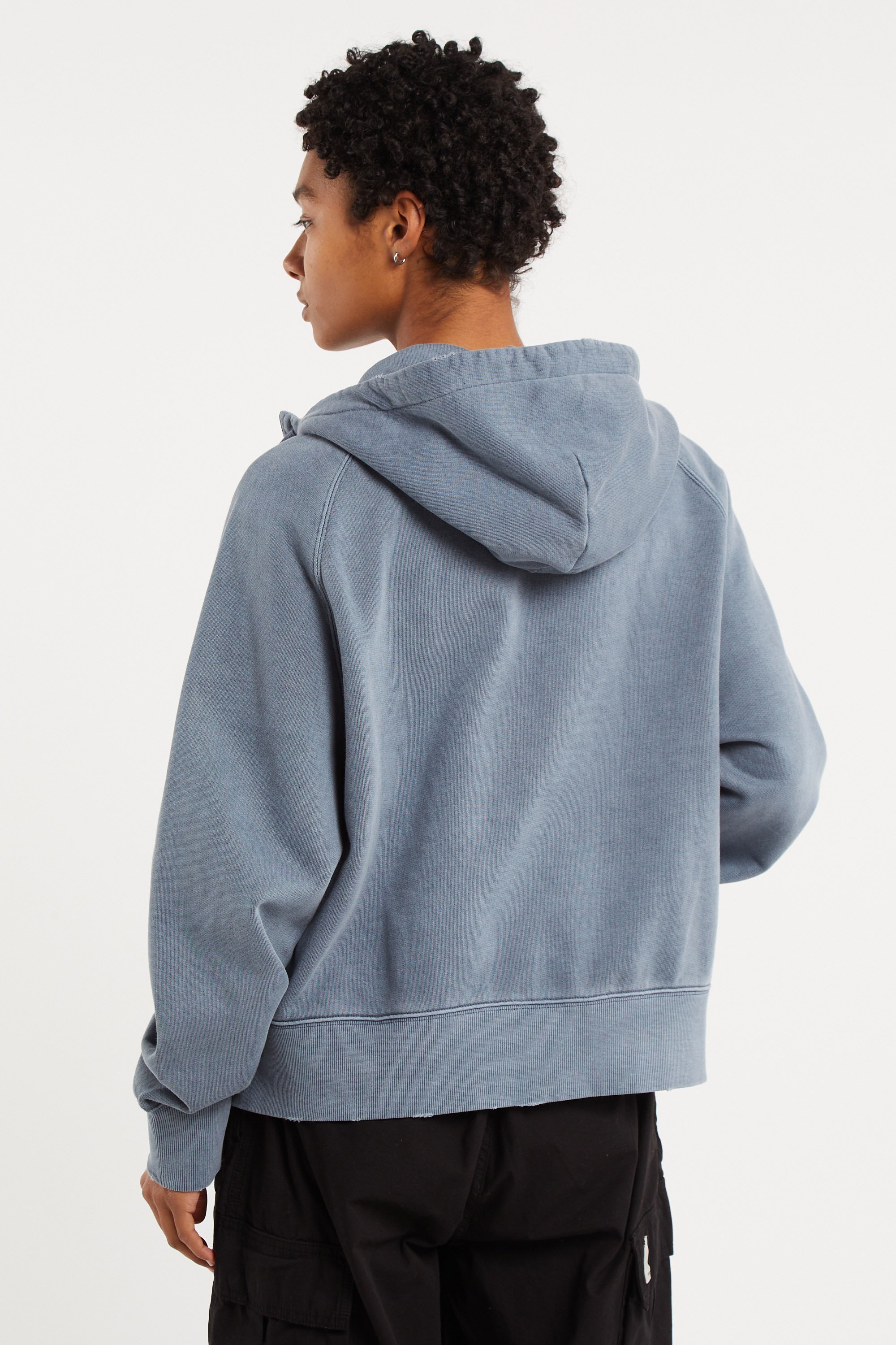 Zip-up hoodie Blue