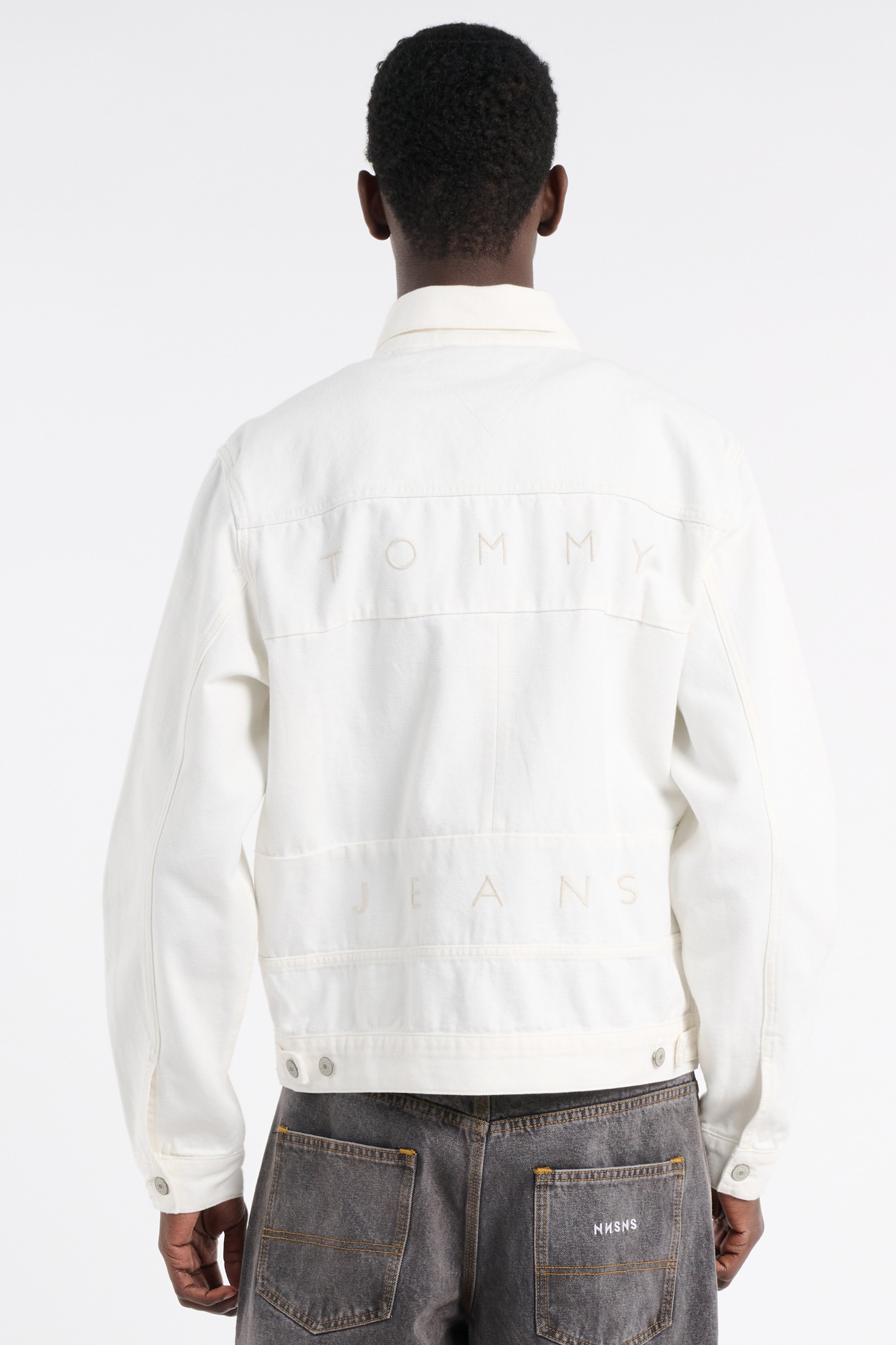 Jacket | White TOMMY JEANS Men