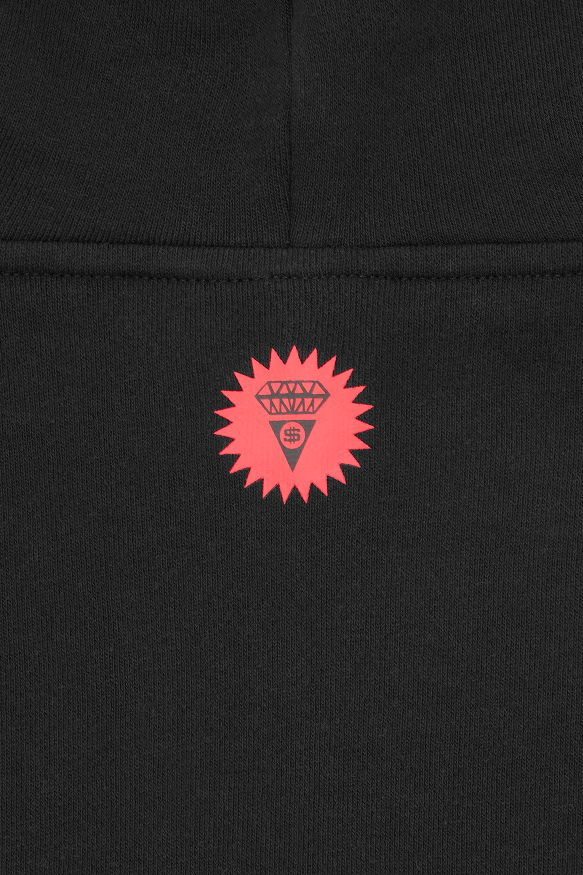 Tommy badge sweatshirt | Black ICE CREAM Men