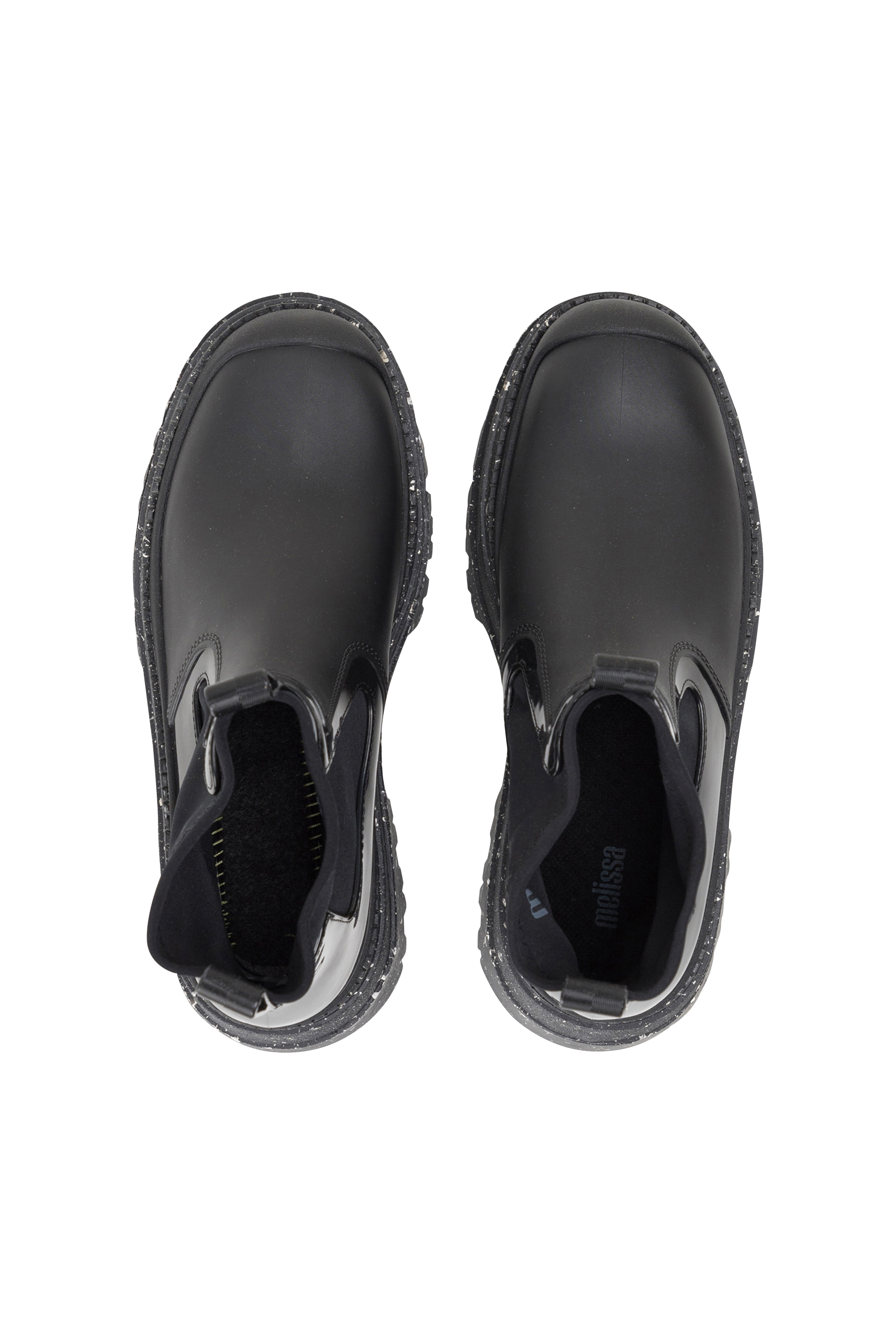 Bottines de pluie Noir