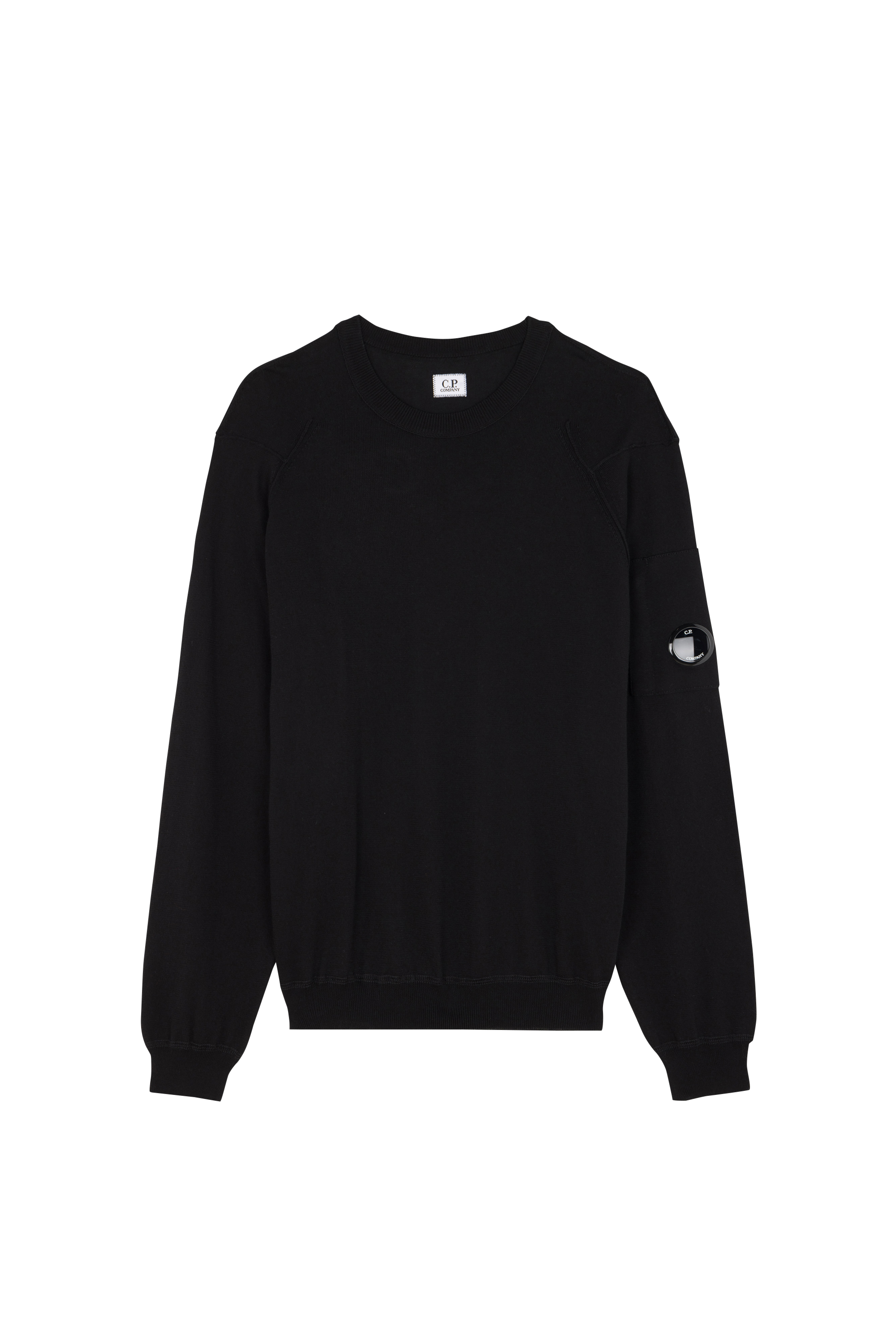 Sweater COTTON SEA ISLAND CREWNECK LENS KNIT Black