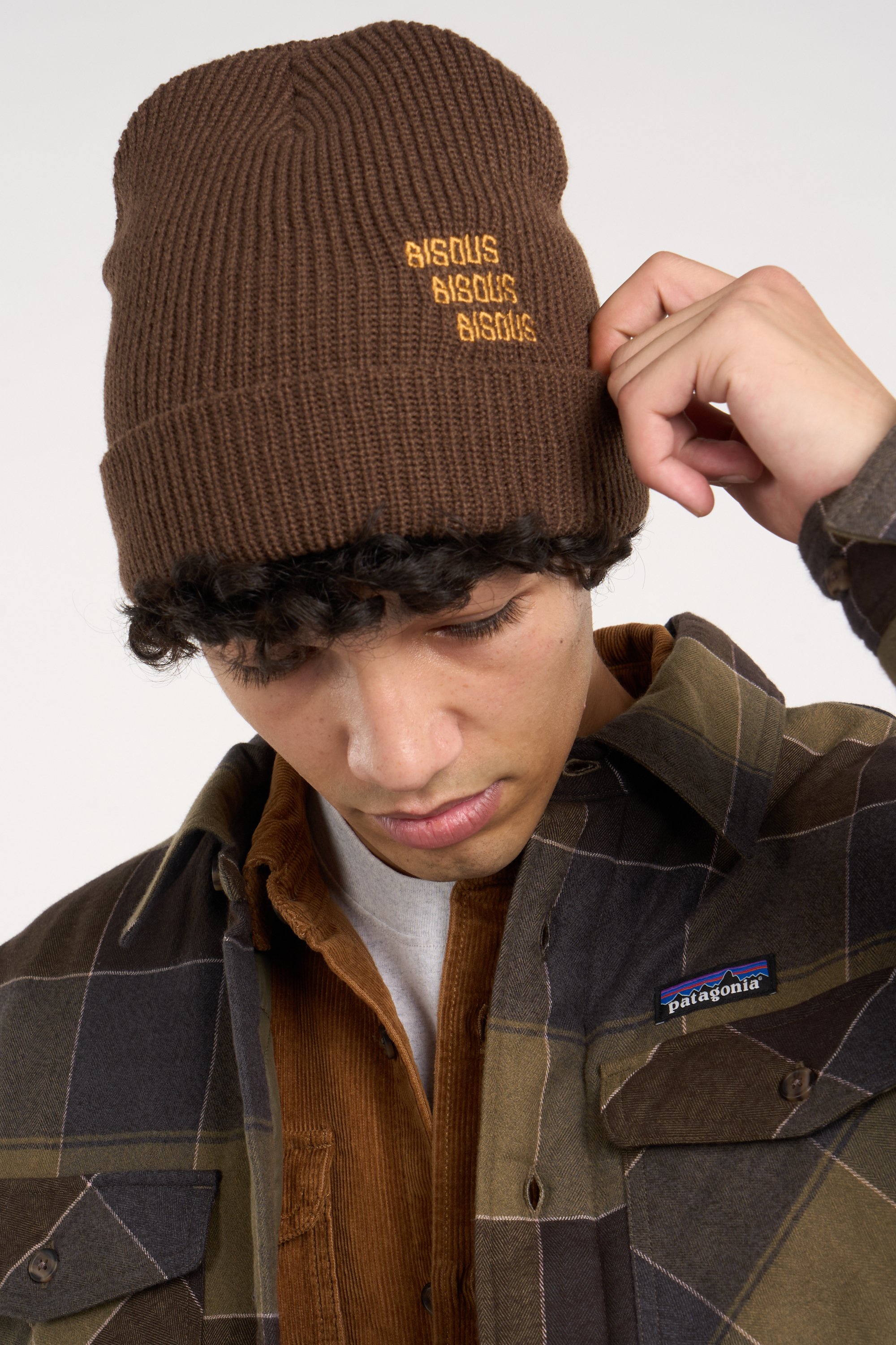 Bonnet BISOUS SKATEBOARDS Marron