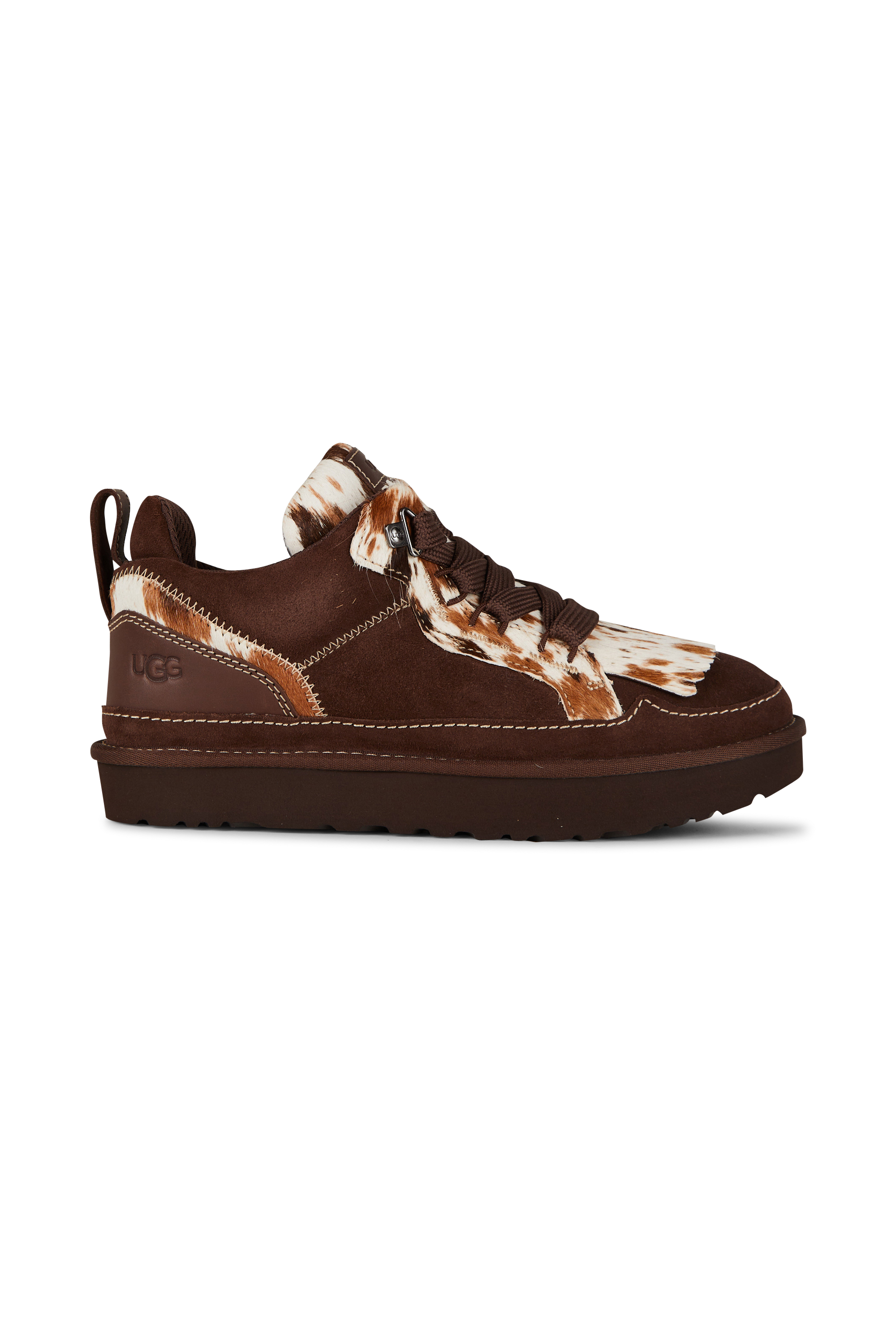 Men?s Storm 96 LO fabric and leather sneakers UGG Brown
