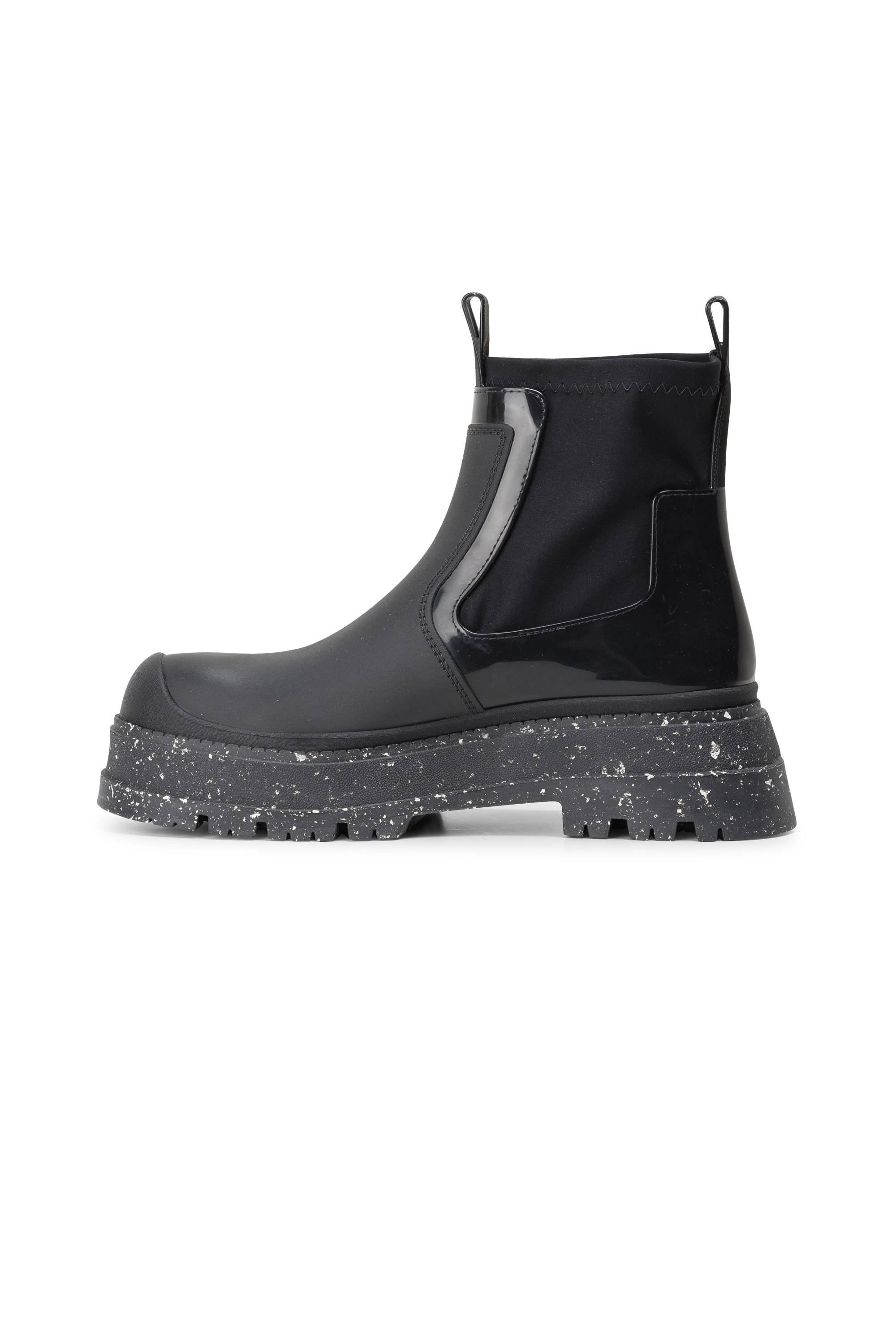 Bottines de pluie Noir