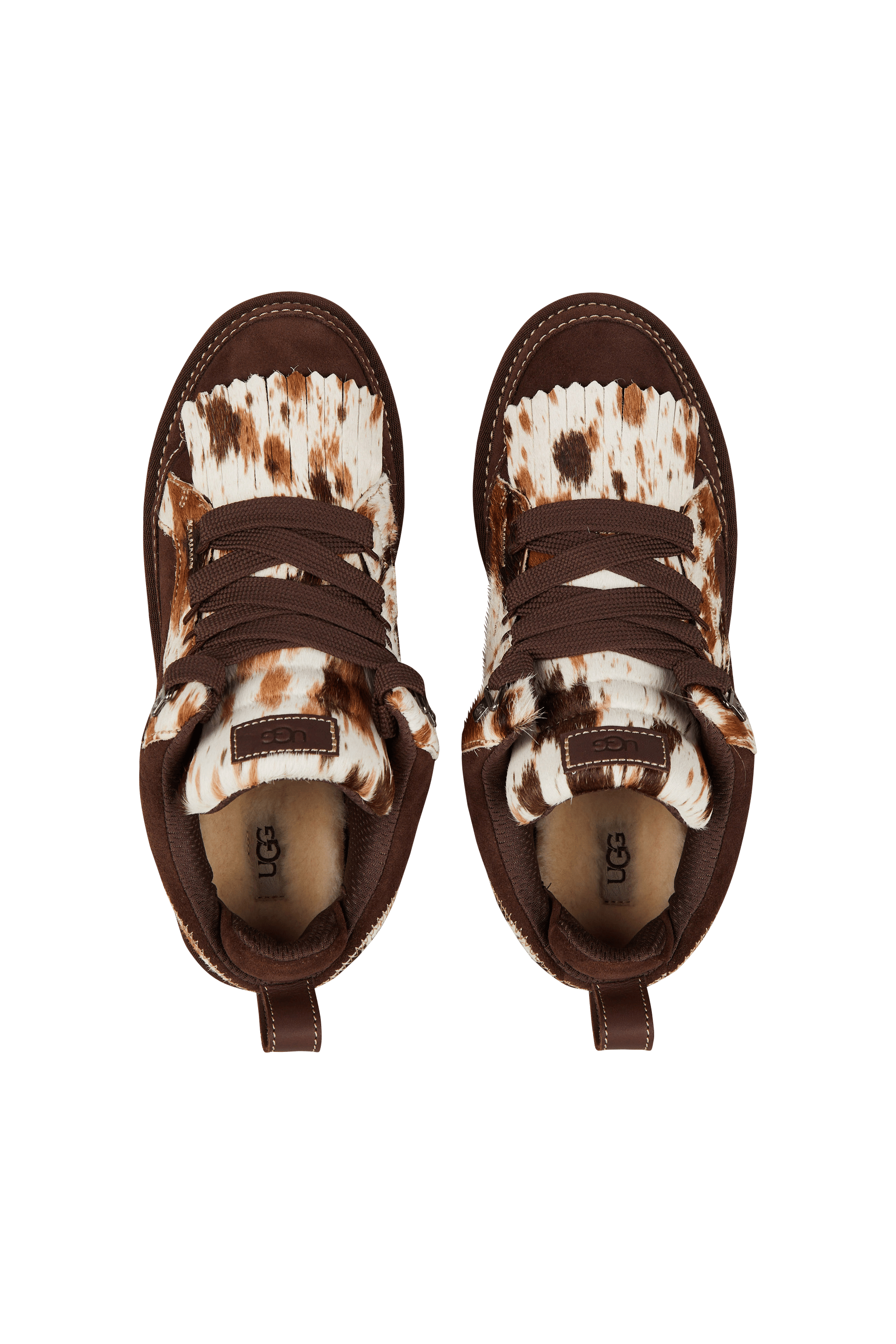 Men?s Storm 96 LO fabric and leather sneakers UGG Brown