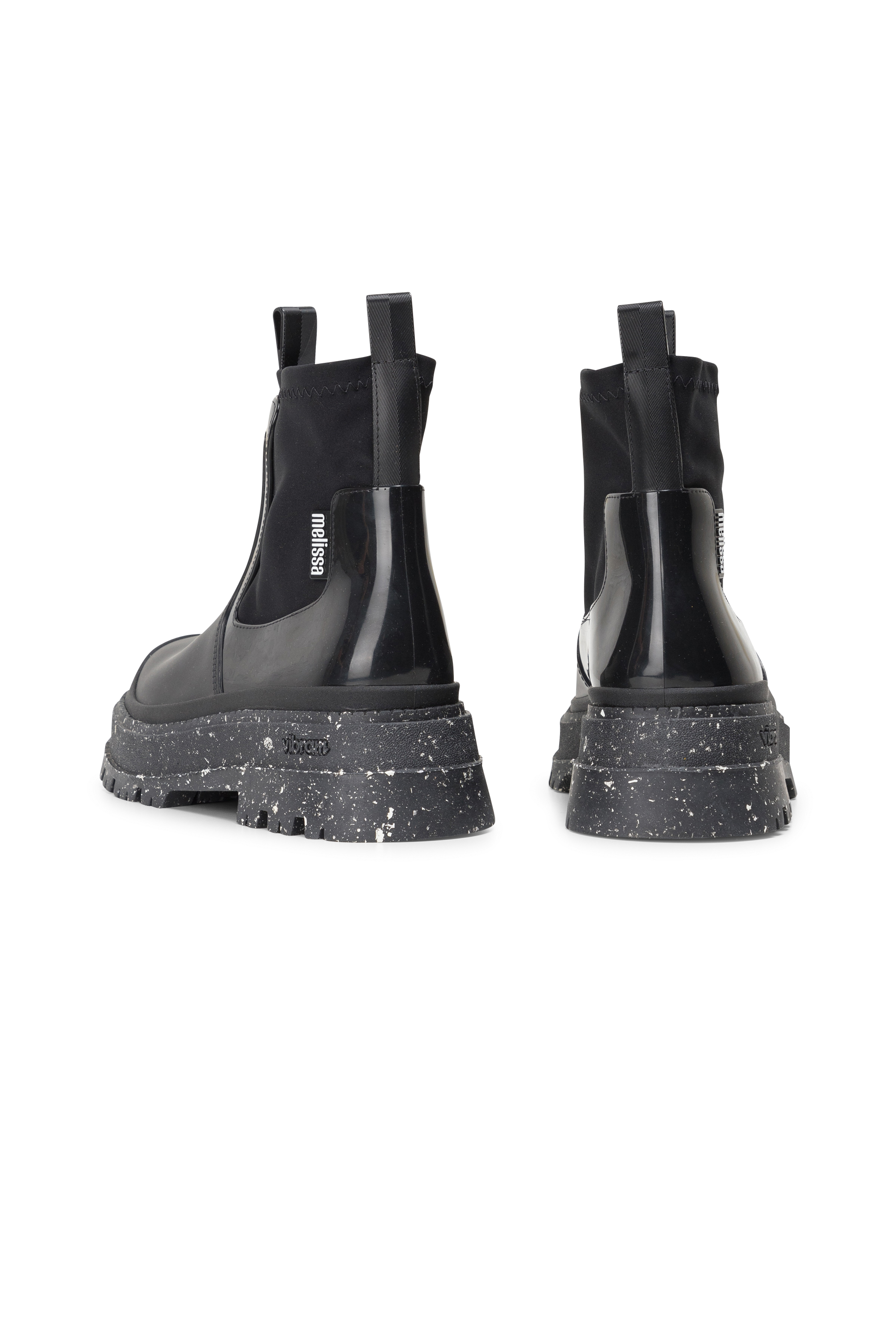 Bottines de pluie Noir