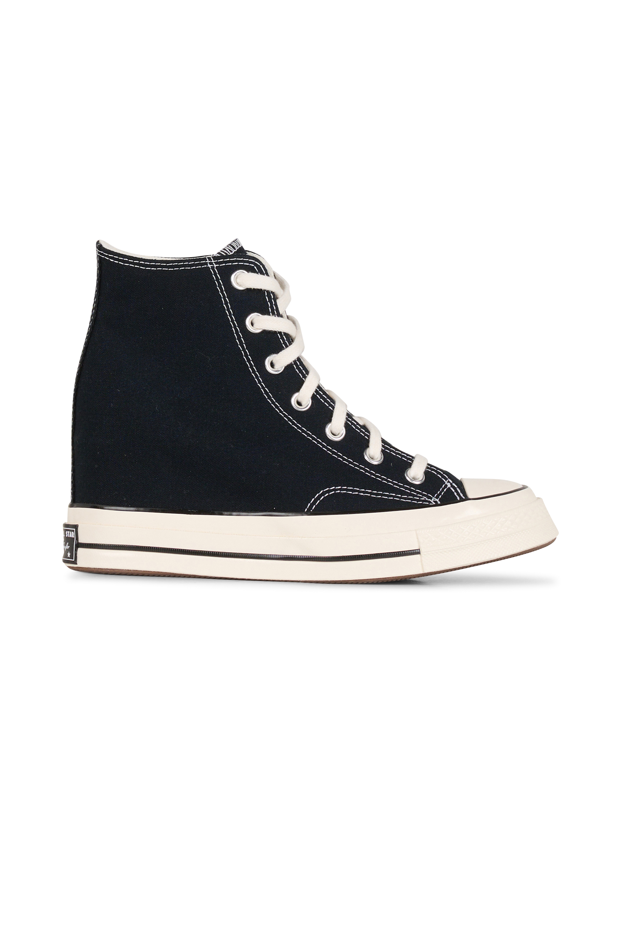 High-top sneakers Black