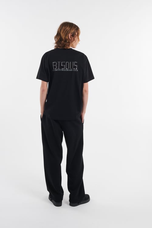 BISOUS SKATEBOARDS T-shirt Noir