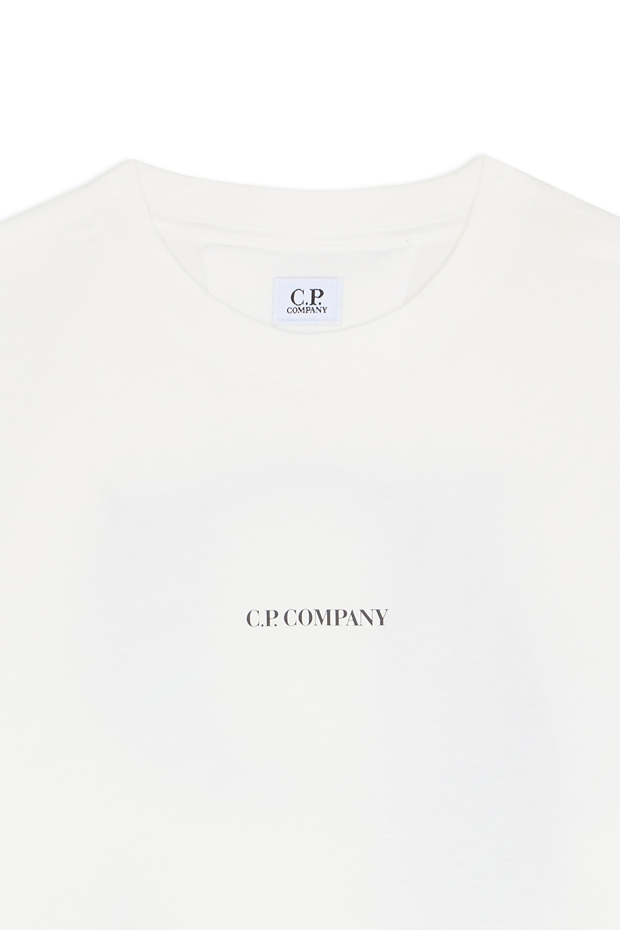 Regular-fit round-neck cotton T-shirt White