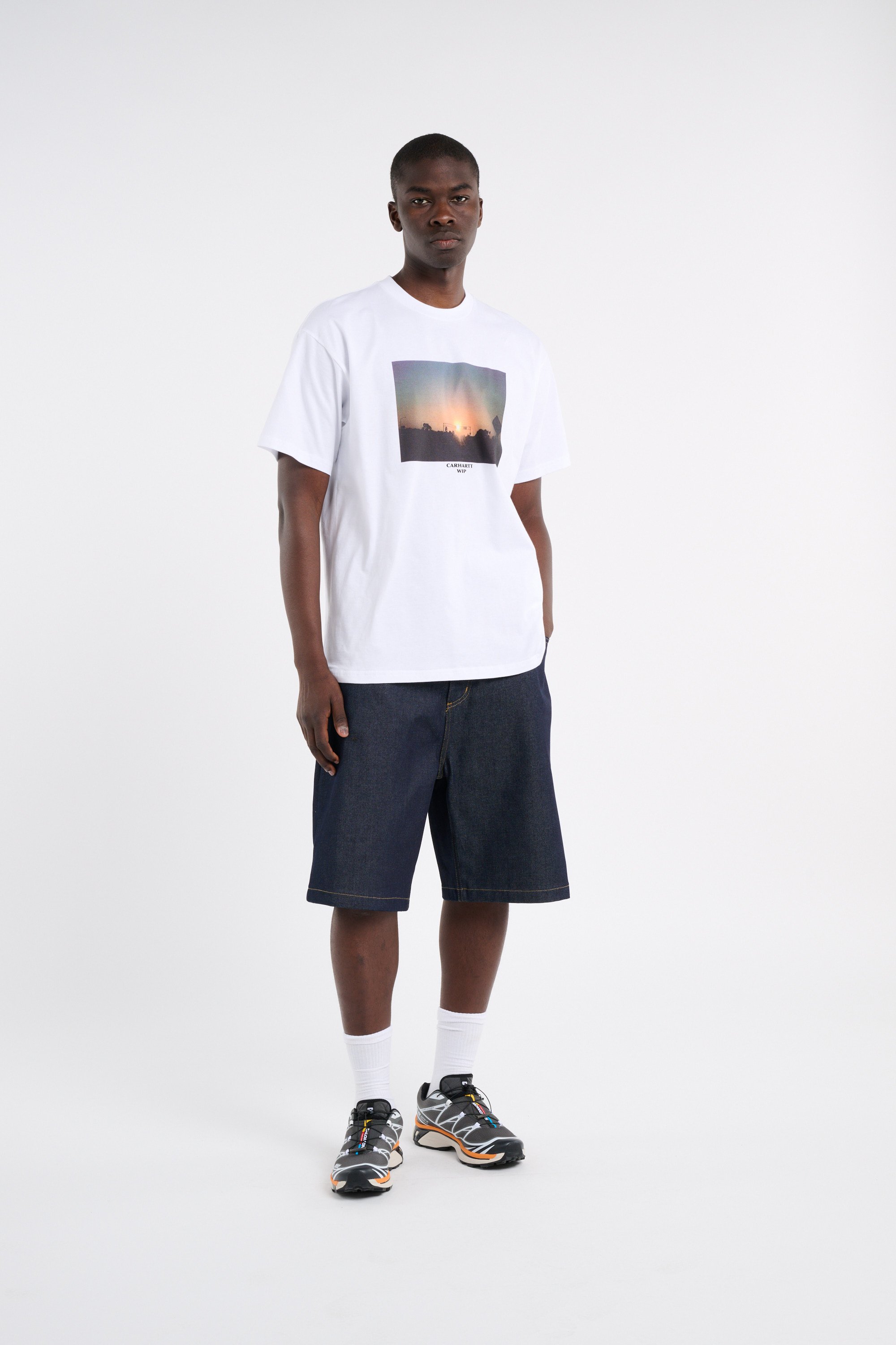 Short CARHARTT WIP Bleu