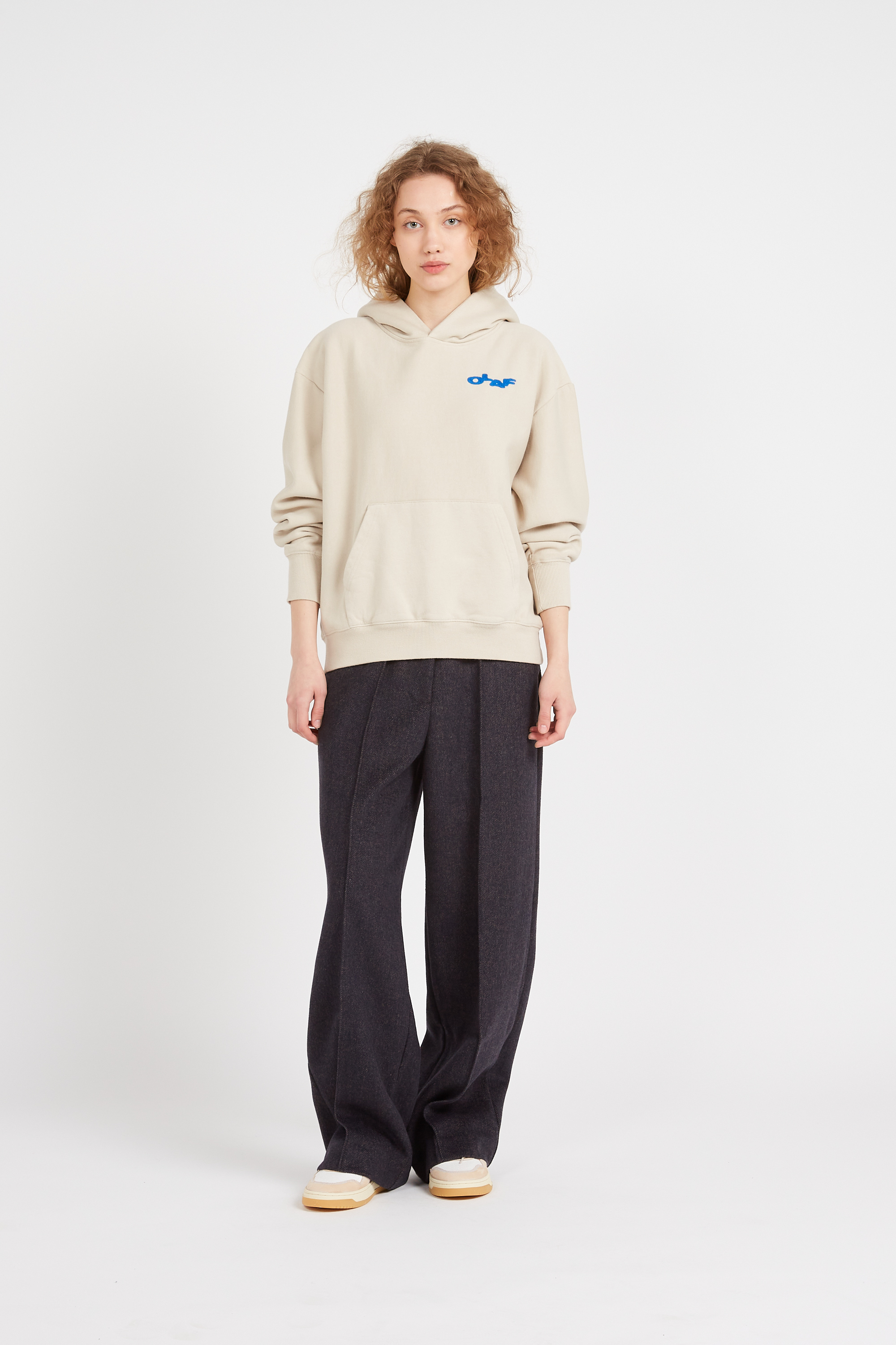 Hoodie Beige