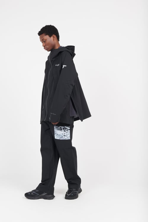 COLUMBIA Canvas waist bag Black