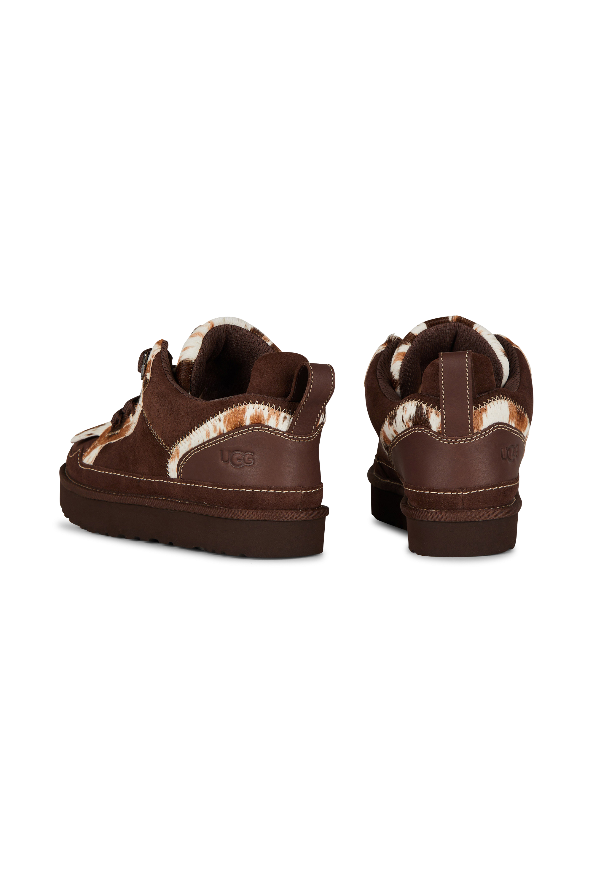 Men?s Storm 96 LO fabric and leather sneakers | Brown UGG Women