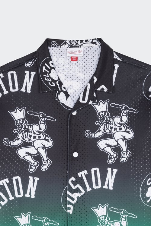 MITCHELL & NESS Chemise Vert