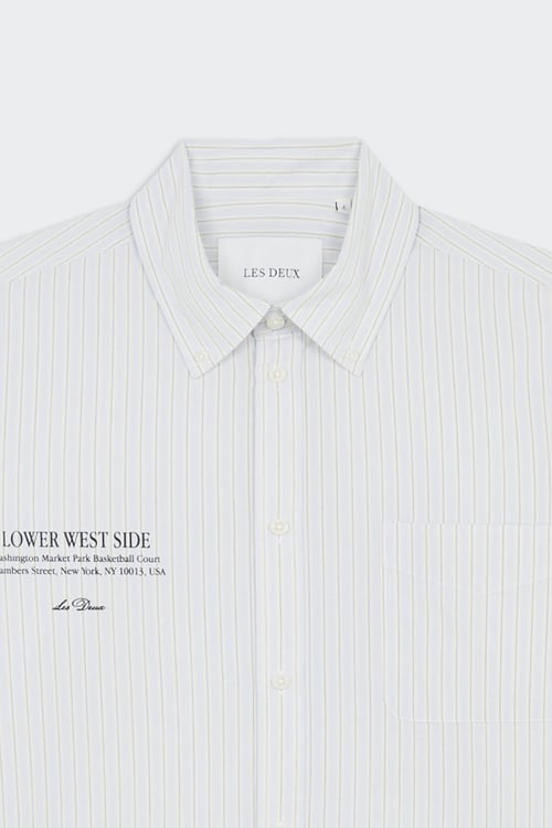 LES DEUX Chemise Bleu
