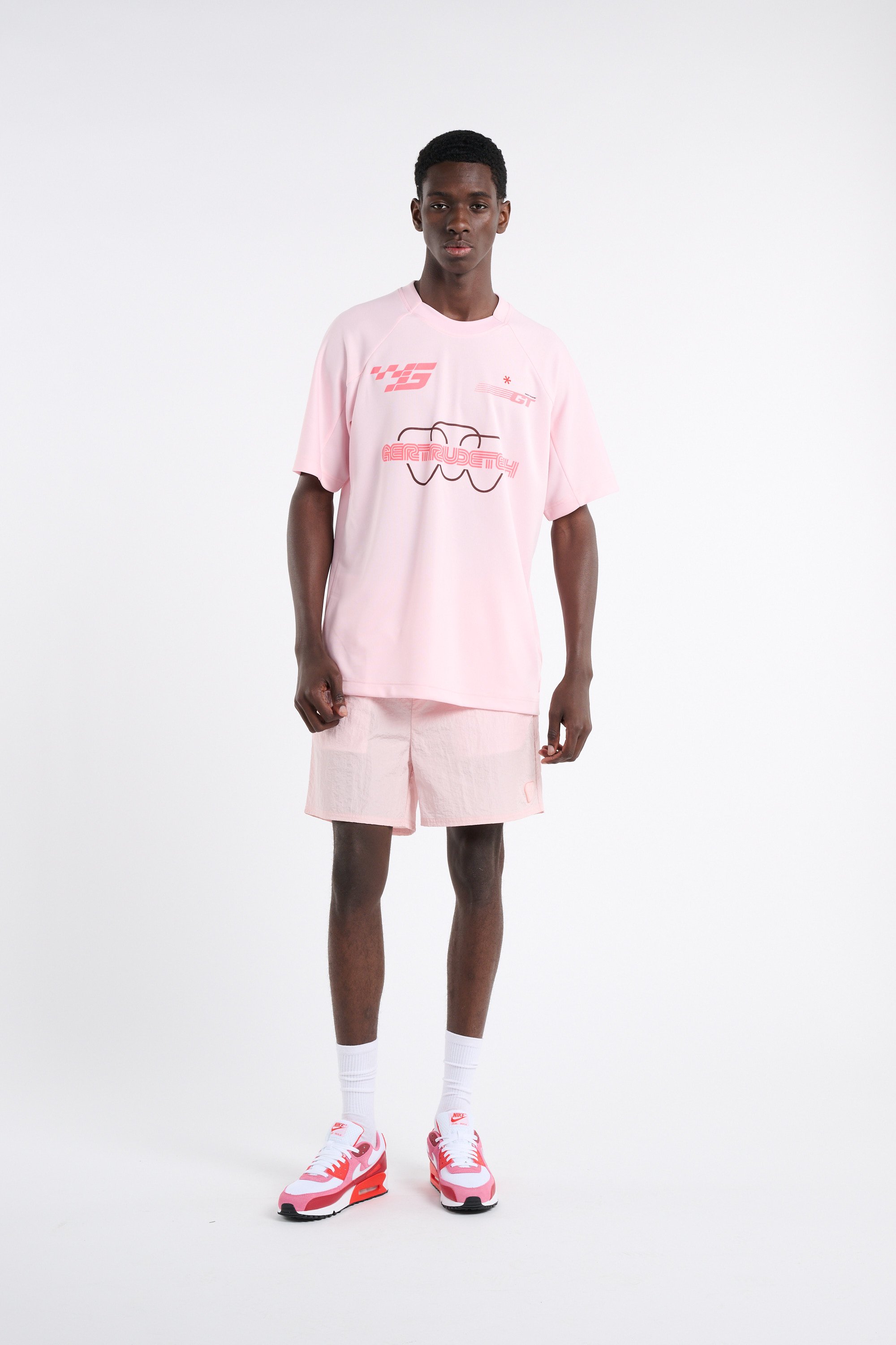Short de bain GERTRUDE Rose