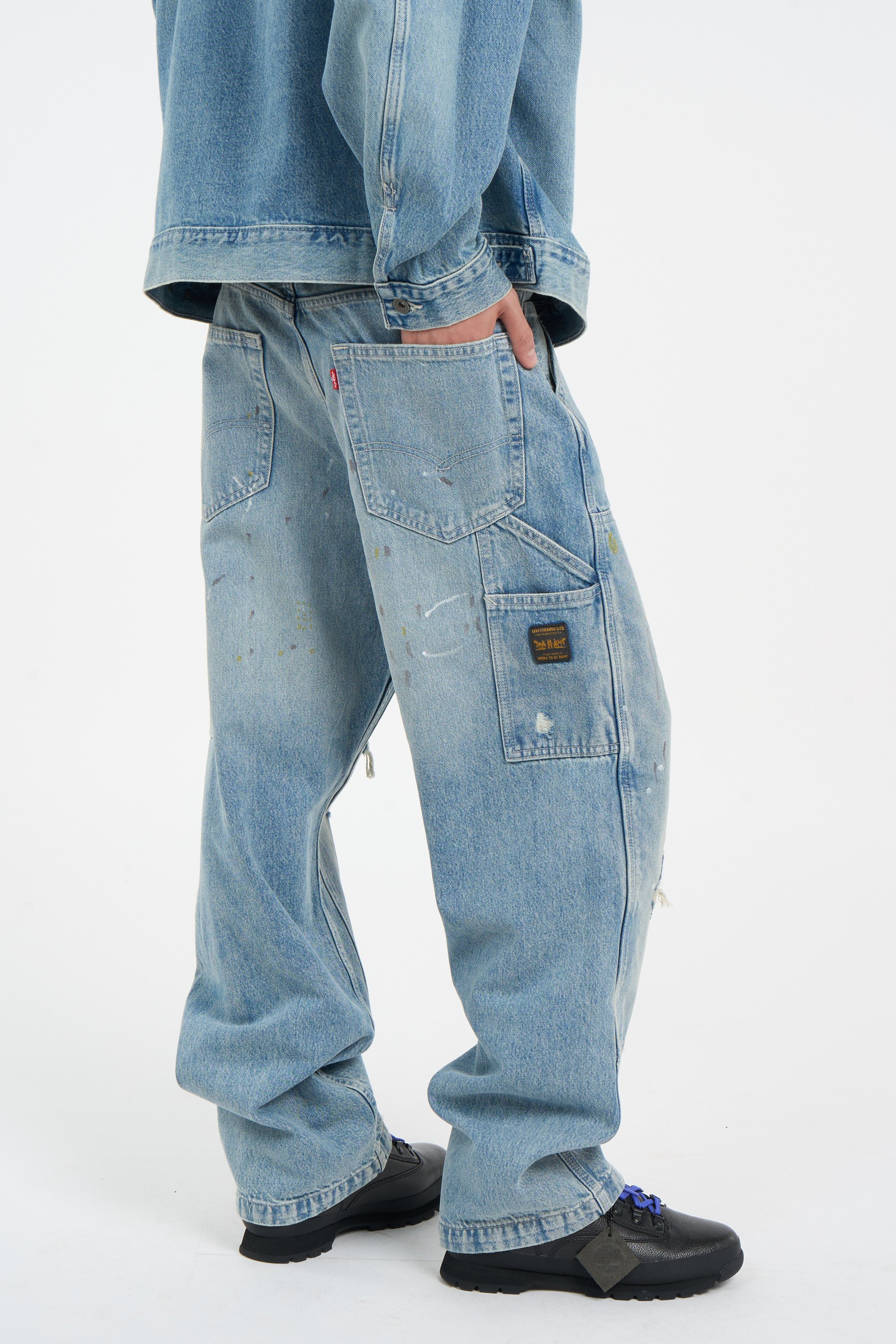 Faded straight jeans | Blue LEVI'S Men
