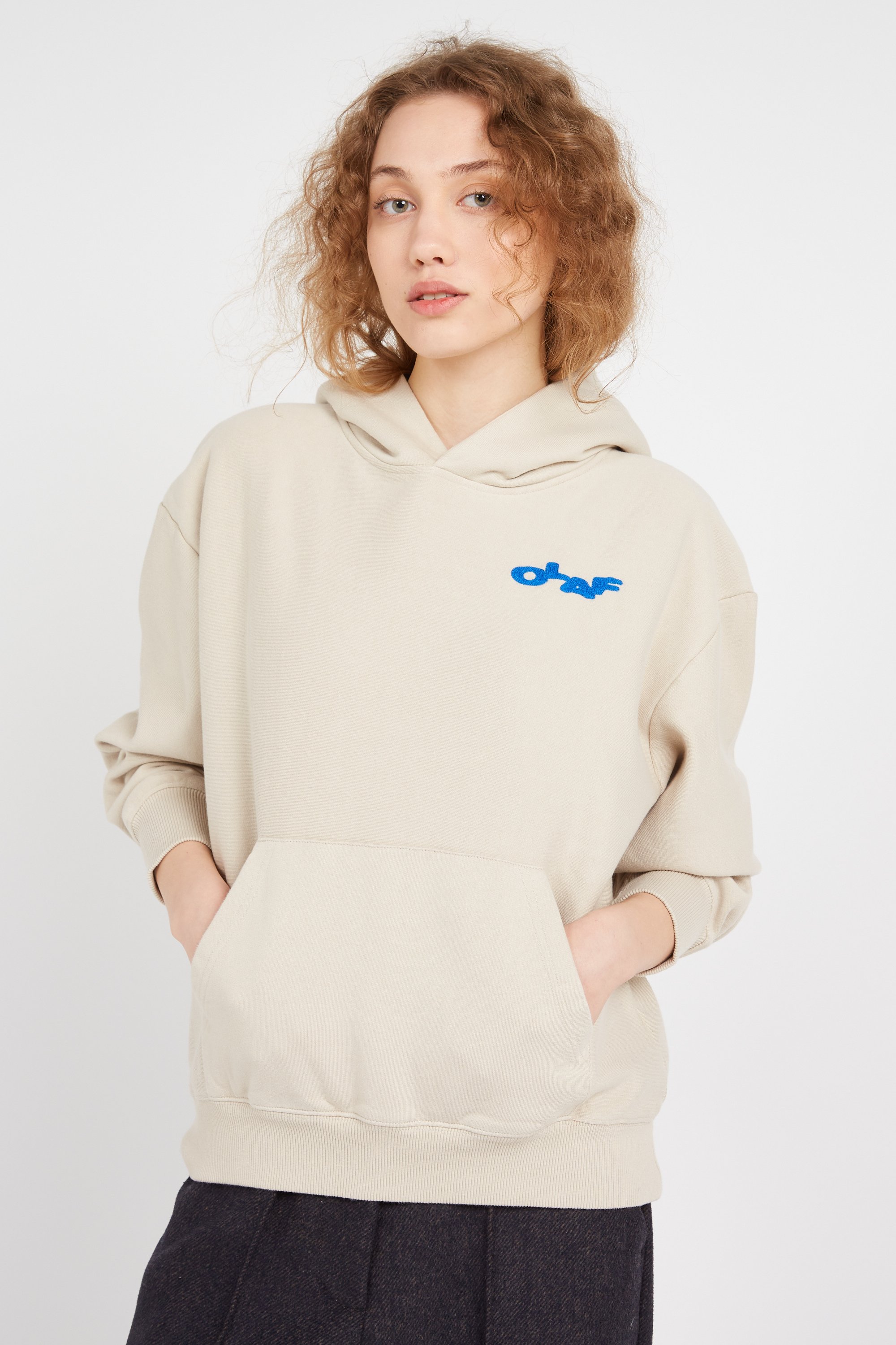 Hoodie Beige