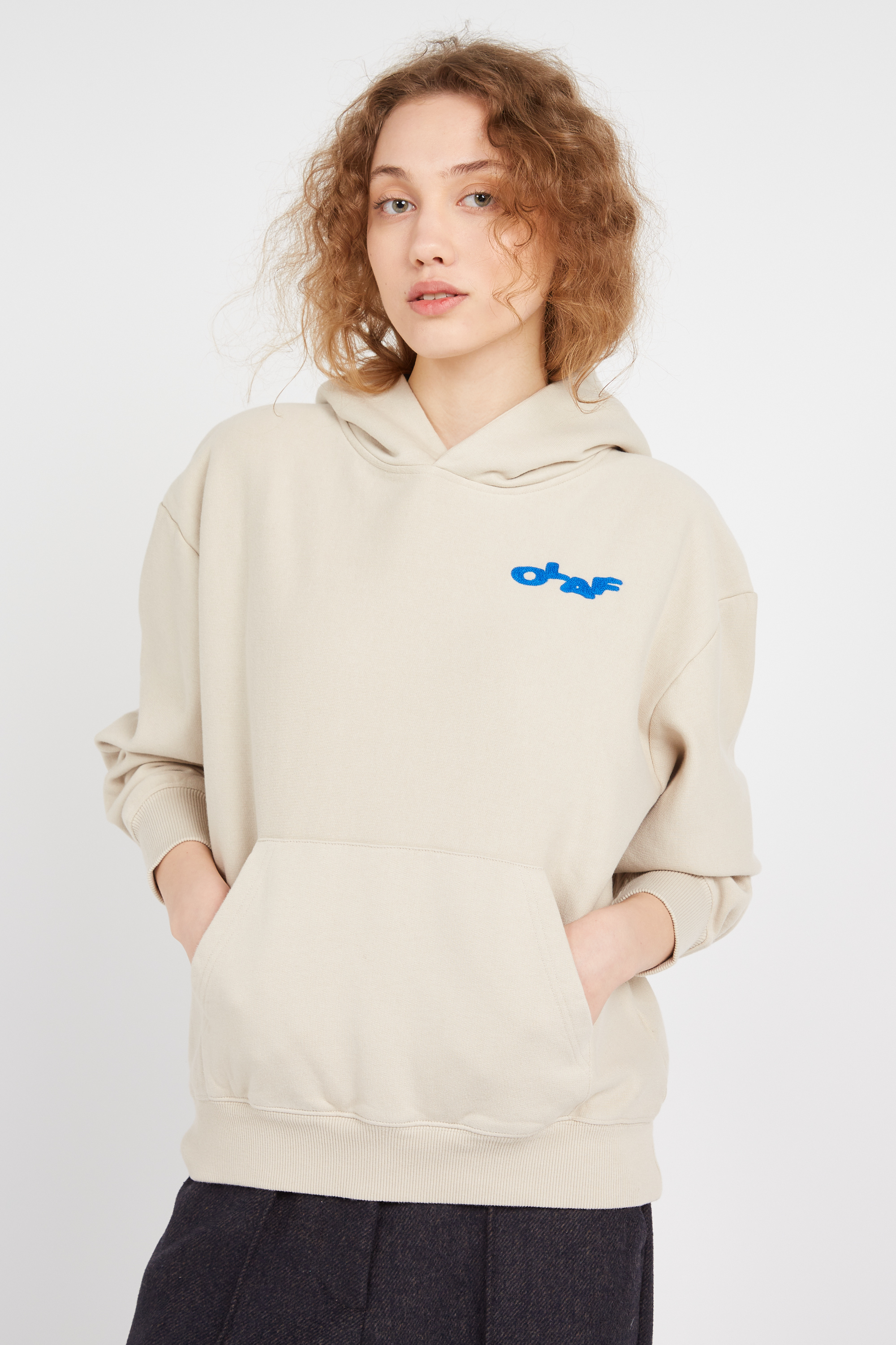 Hoodie Beige