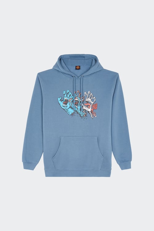 SANTA CRUZ Hoodie Bleu