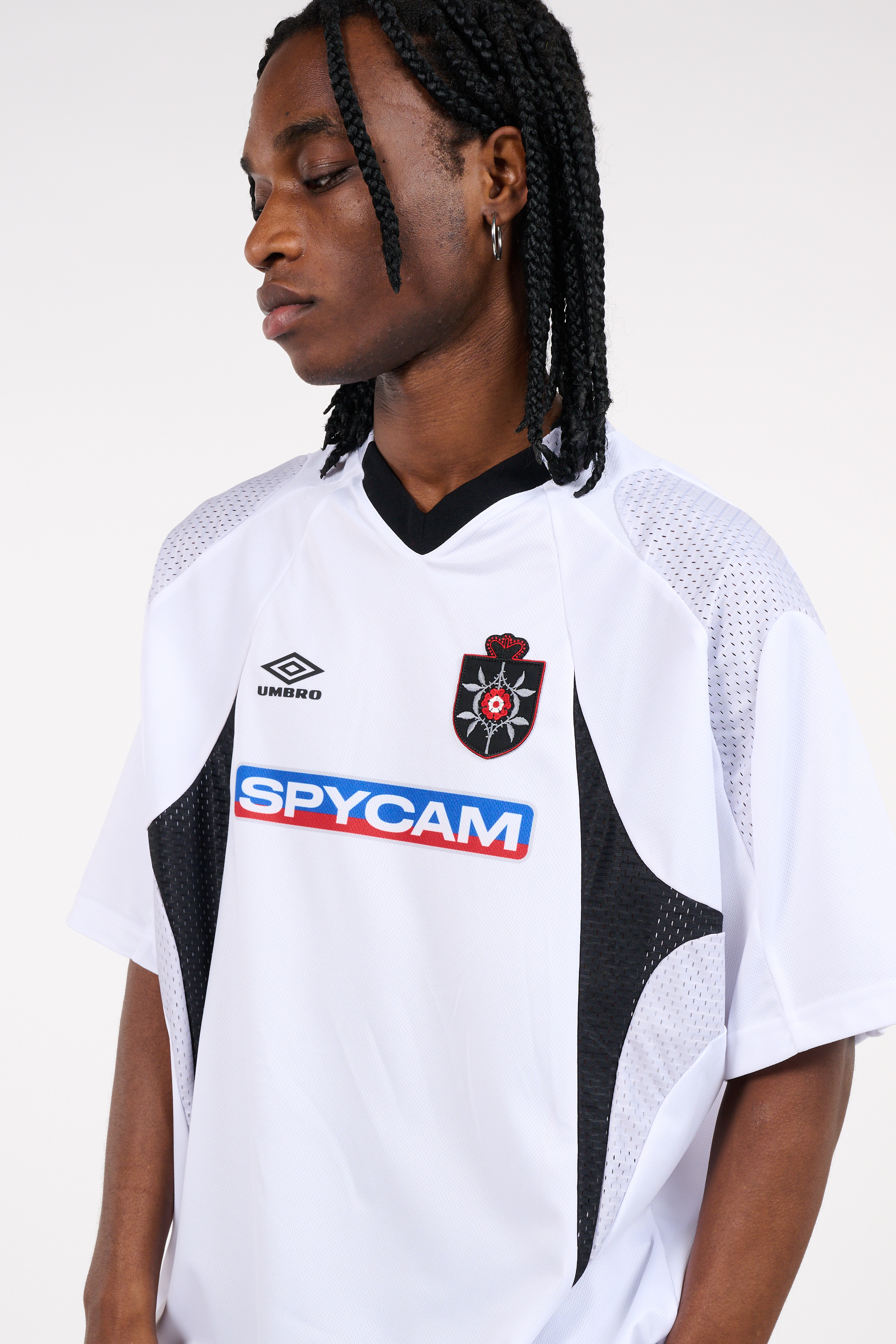 Regular-fit round-neck cotton T-shirt White