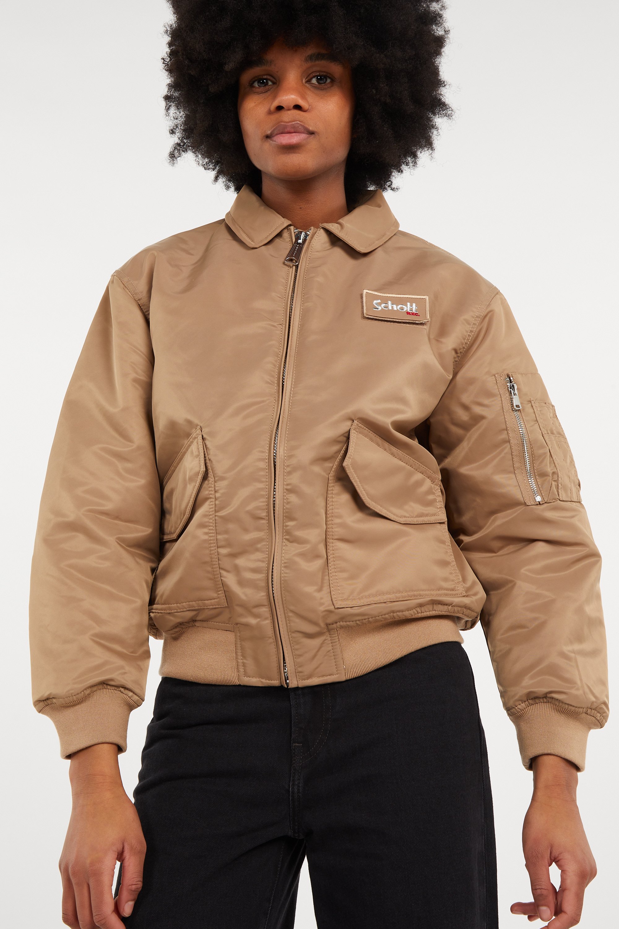 Blouson Beige