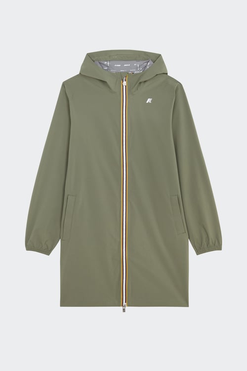 K-way - Parka - Taille L Kaki homme