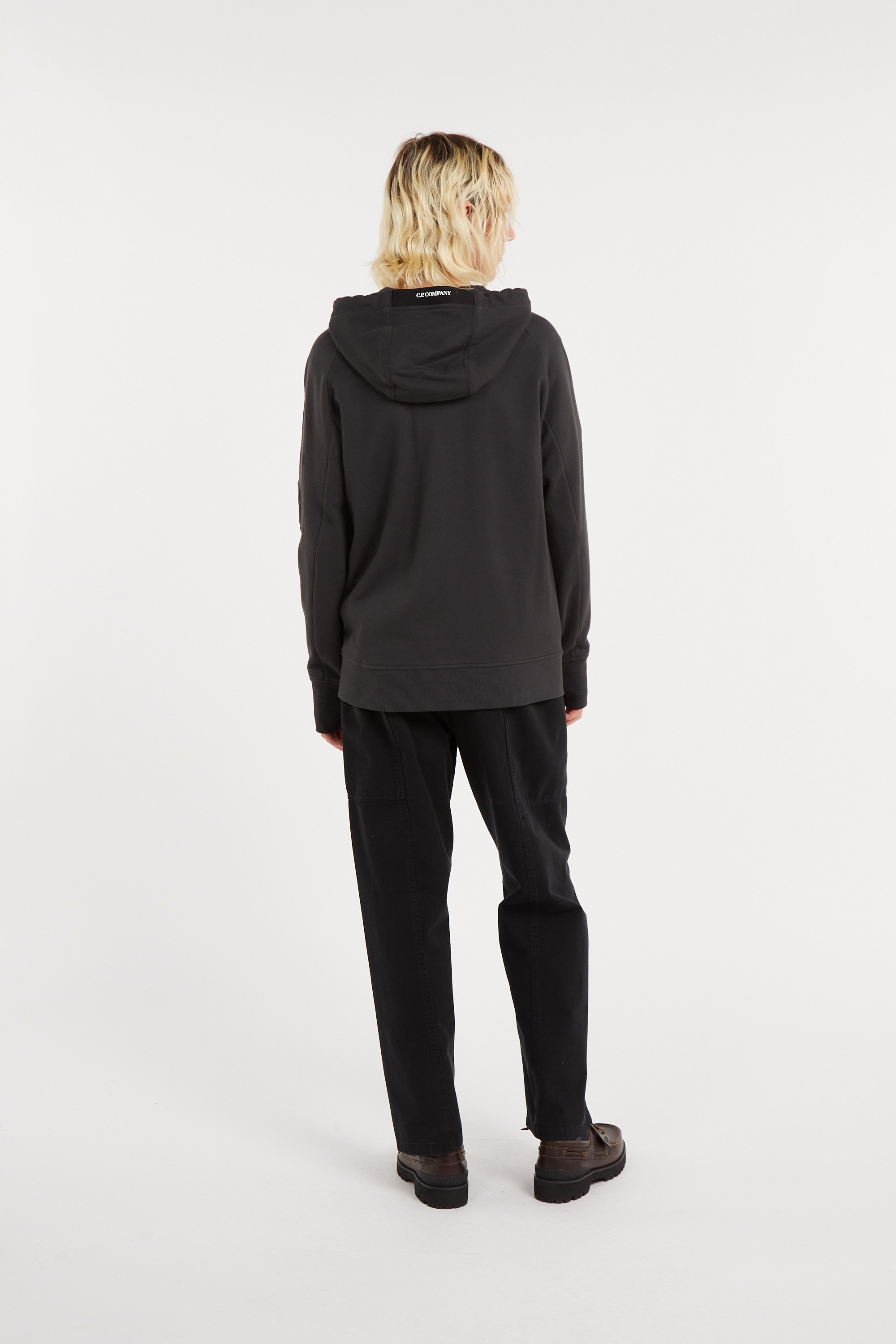 Sweat zippé  | Gris C.P. COMPANY Homme