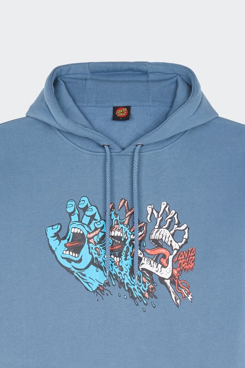 SANTA CRUZ Hoodie Bleu