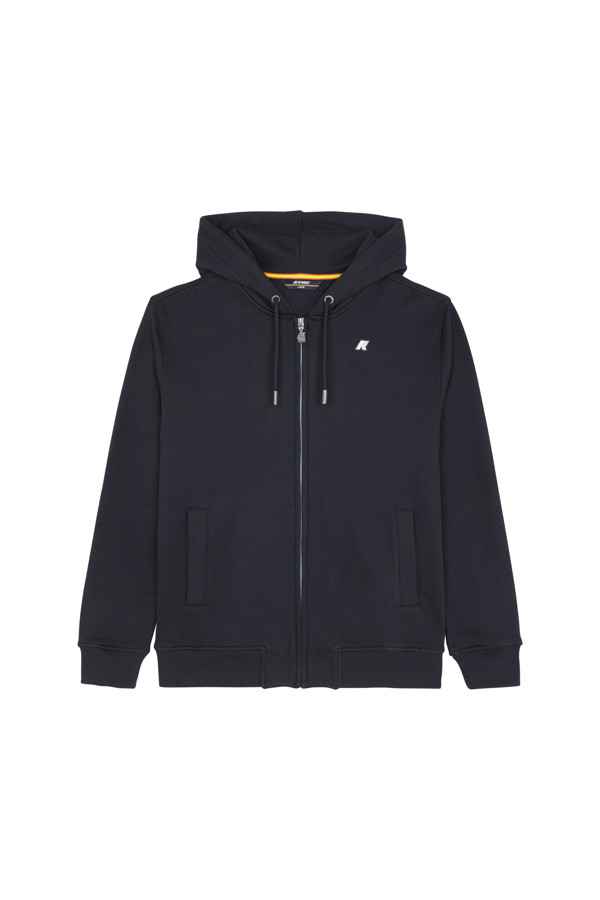 zip-up hoodie Blue