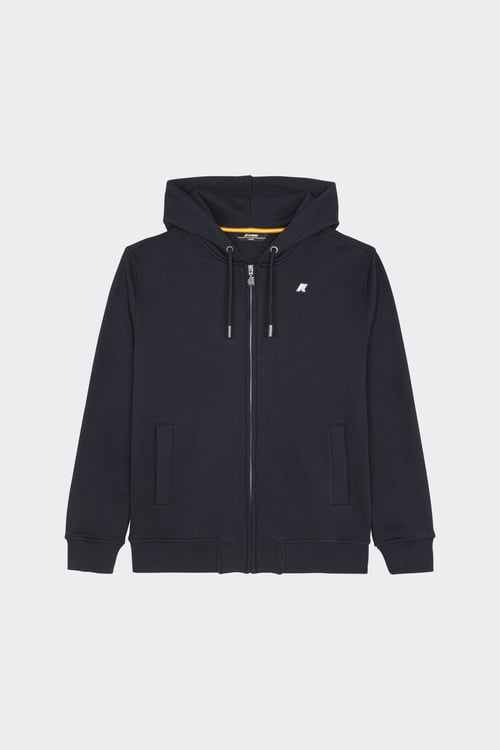 Hoodie zippé - Taille L Bleu
