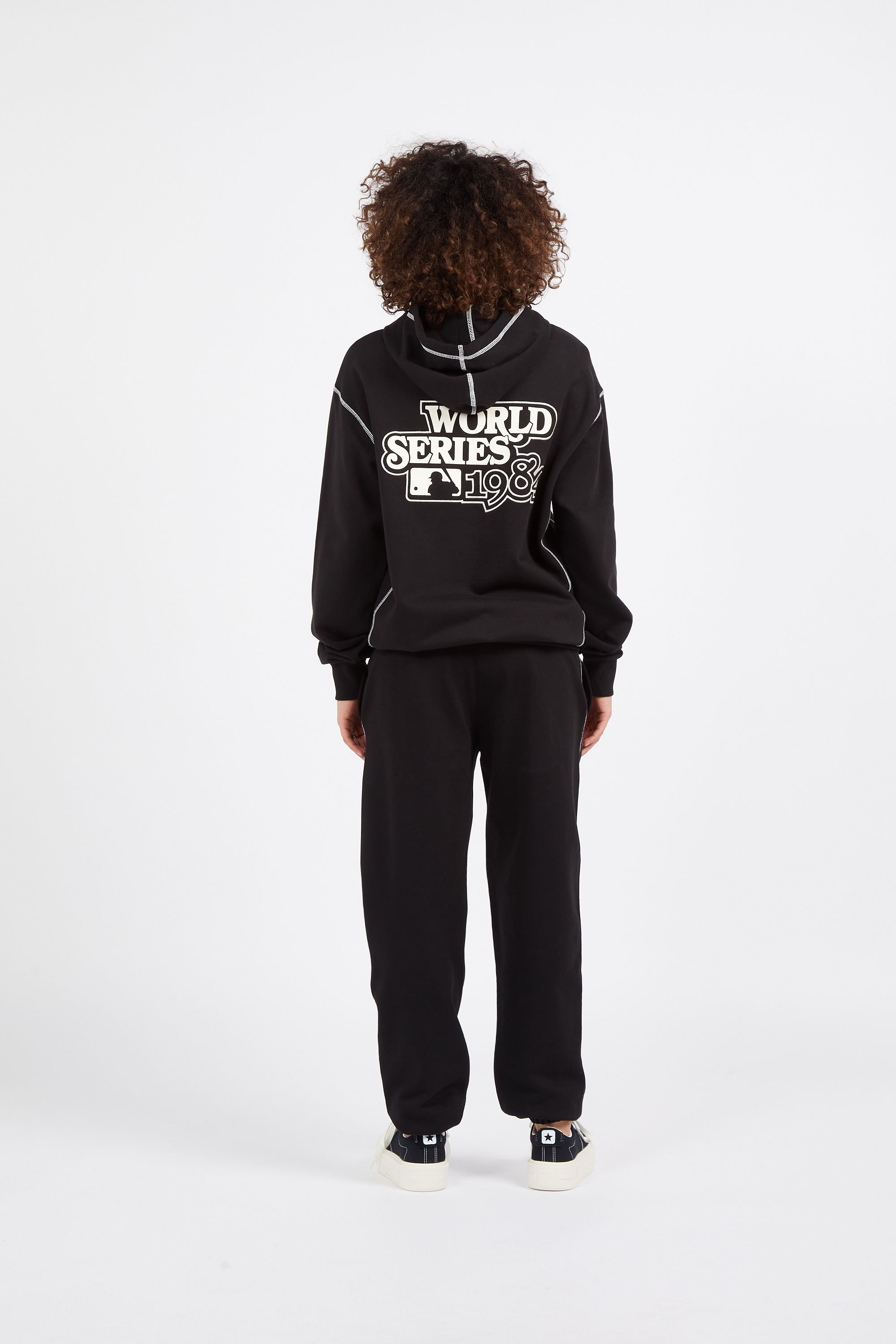 Hoodie | Noir NEW ERA Femme