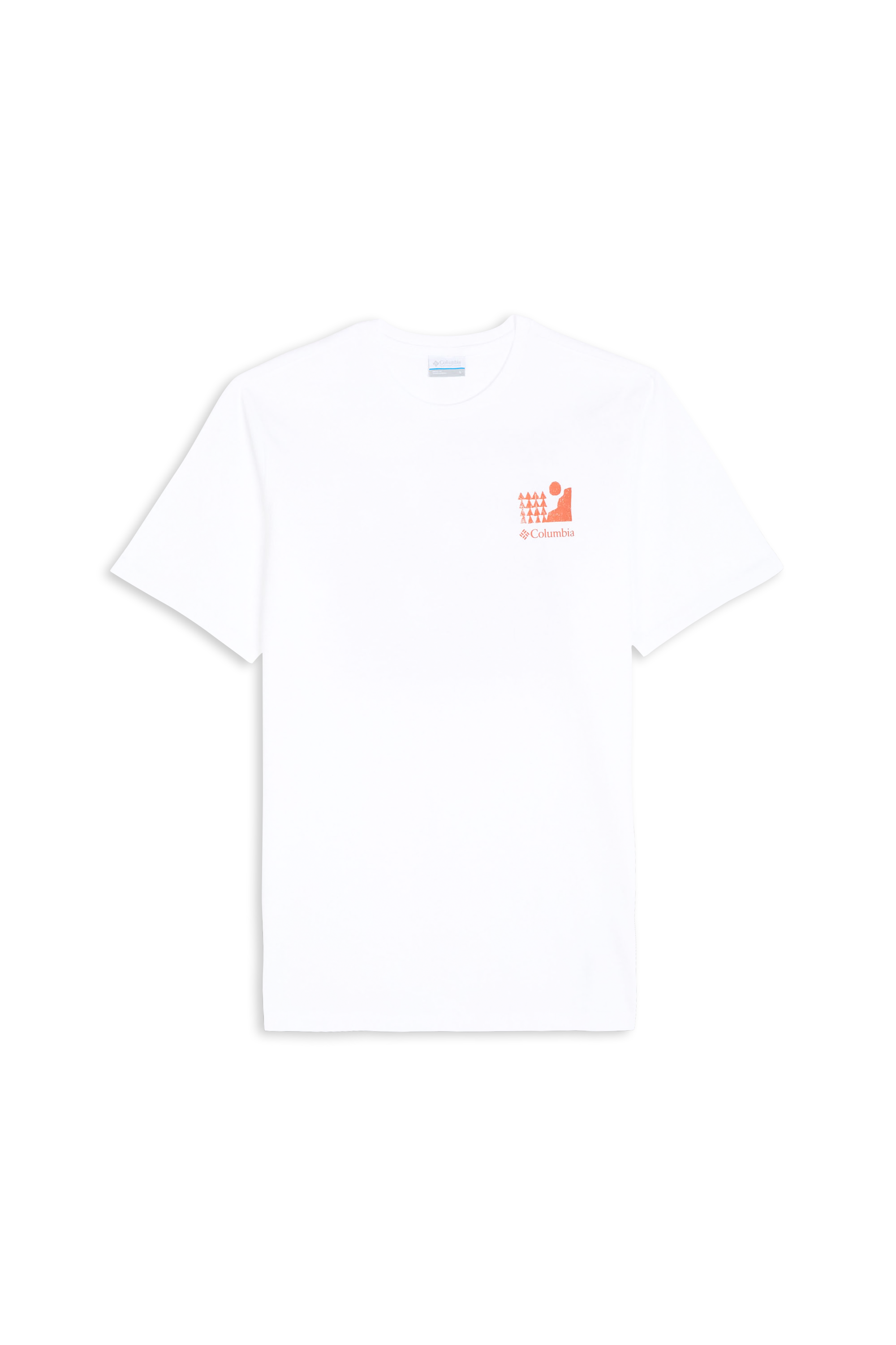 Regular-fit round-neck cotton T-shirt White