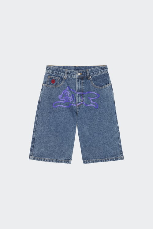 ICE CREAM Short Bleu