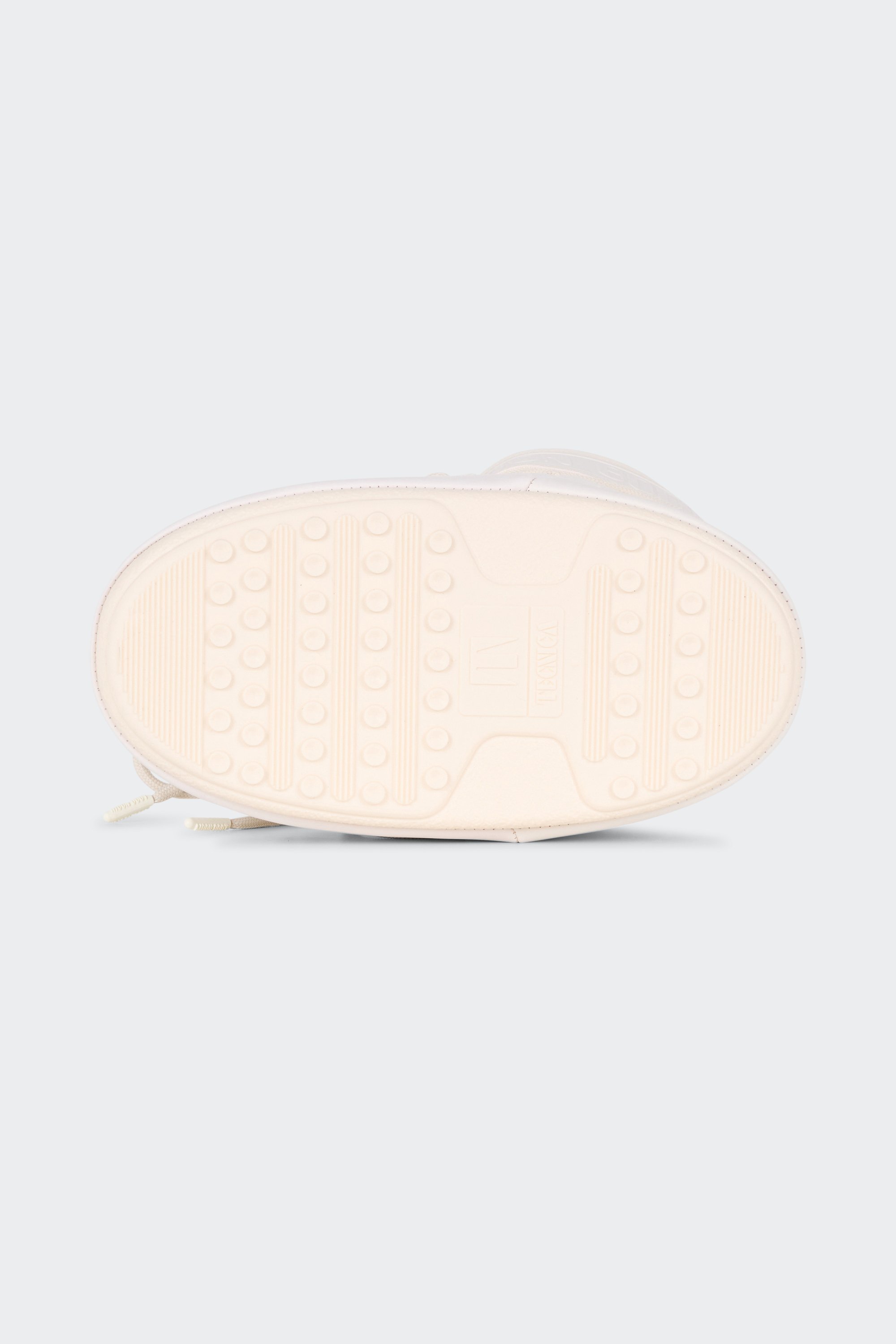 Heeled leather mid-calf boots | Beige by MOON BOOT Heeled leather mid-calf boots Beige